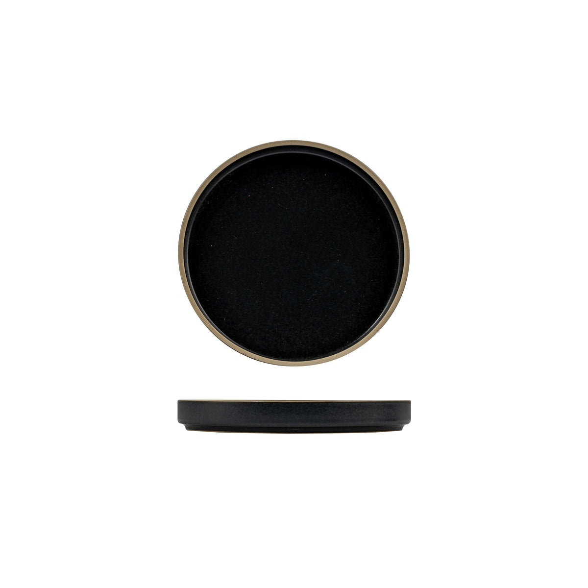 Luzerne Mod Midnight Round Stackable Plate (160mm Ø)