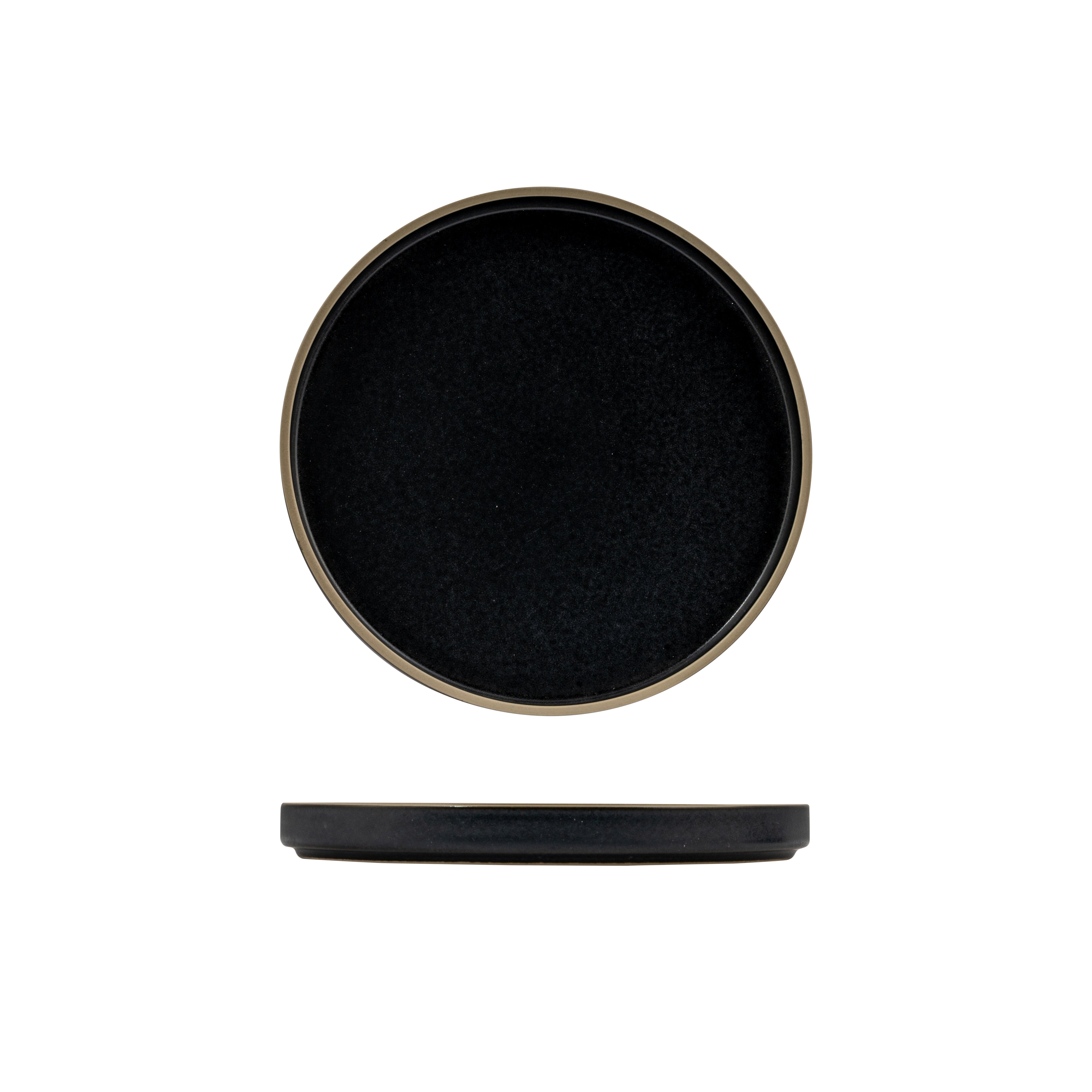Luzerne Mod Midnight Round Stackable Plate (200mm Ø)