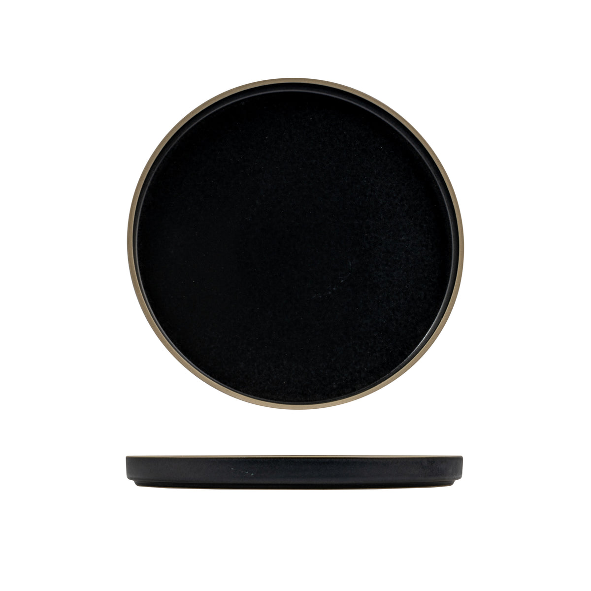 Luzerne Mod Midnight Round Stackable Plate (235mm Ø)