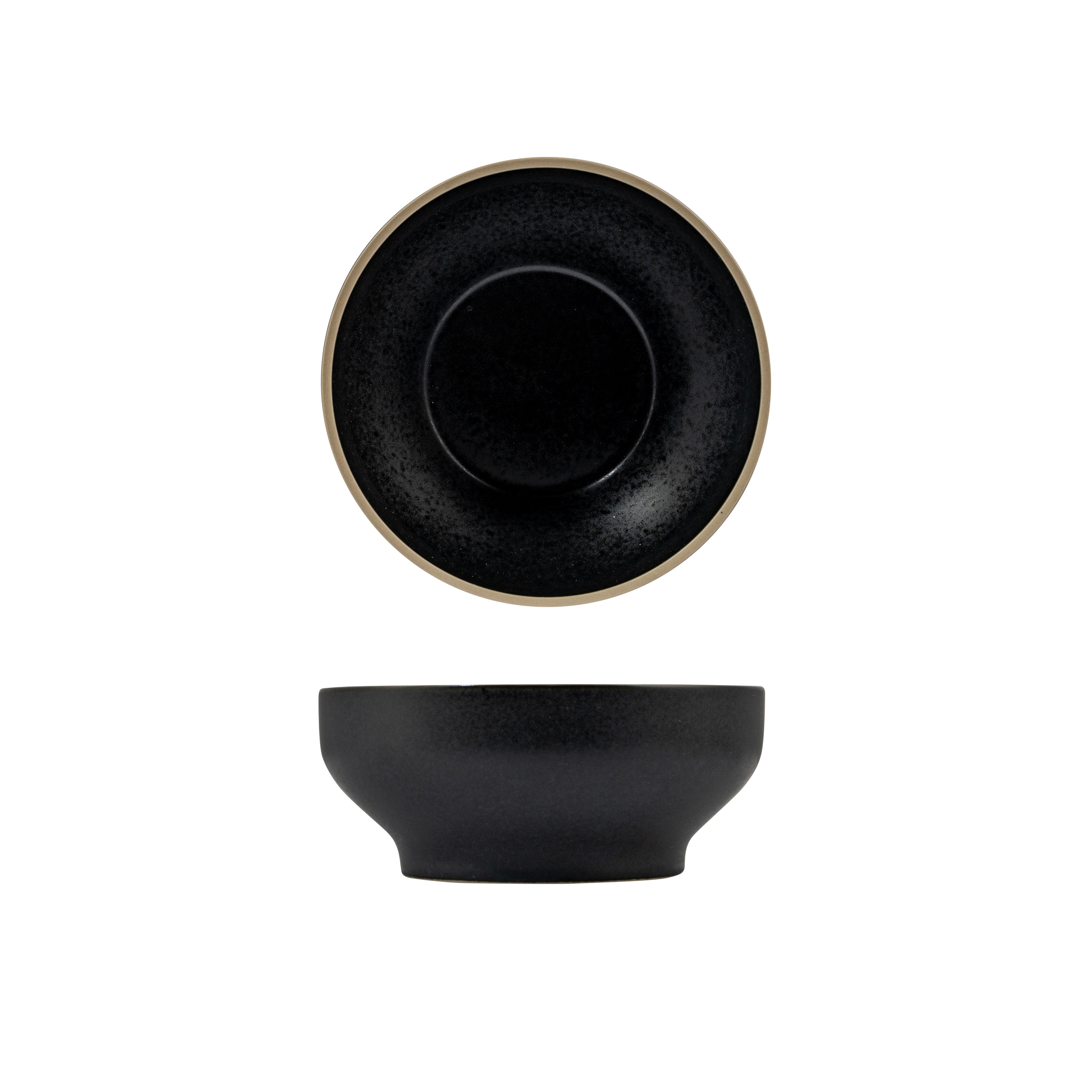 Luzerne Mod Midnight Round Bowl (115mm Ø 60mm H 325ml)