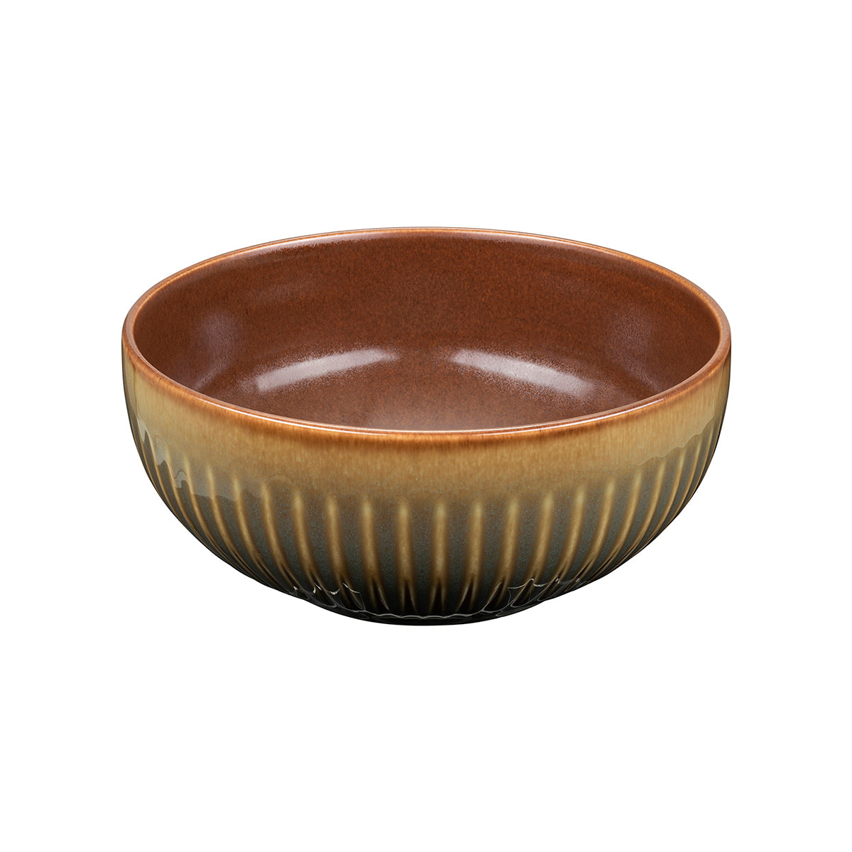 Luzerne Cottage Cinnamon Round Bowl (190mm Ø 85mm H 1295ml)