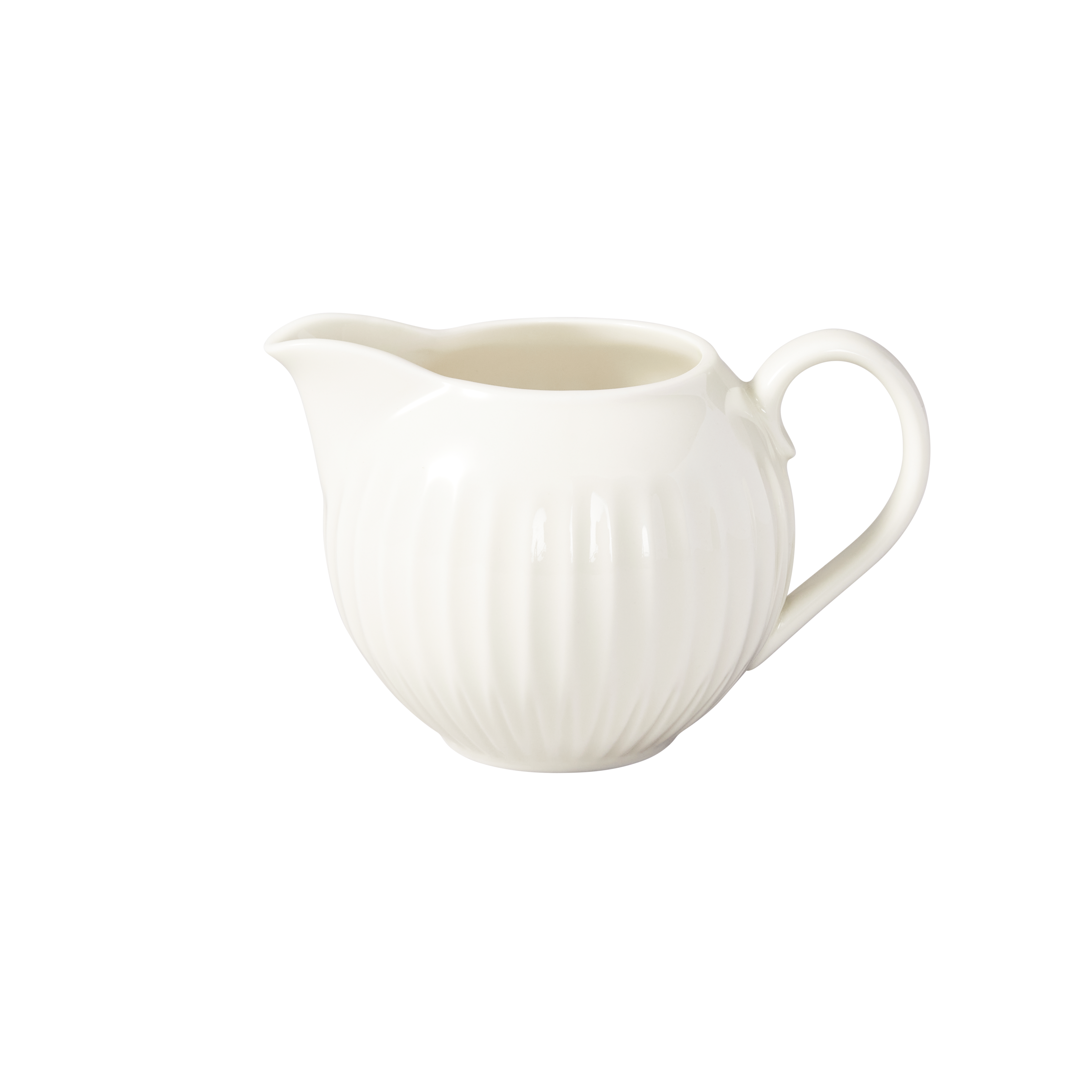 Luzerne Cottage White Creamer (177ml)