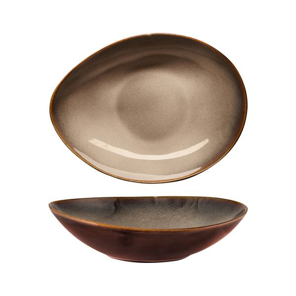 Luzerne Rustic Sama Oval Share Bowl (230x180mm 780ml)
