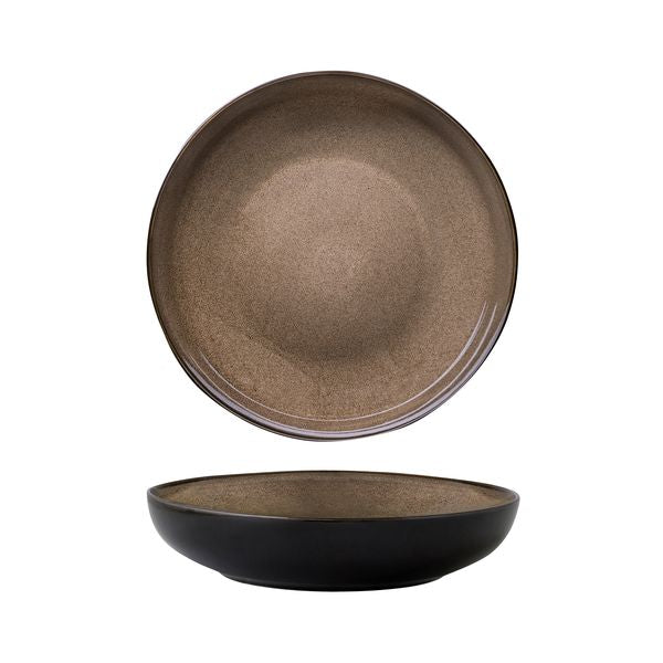 Luzerne Rustic Chestnut Share Bowl (260mm Ø 57mm H 1870ml)