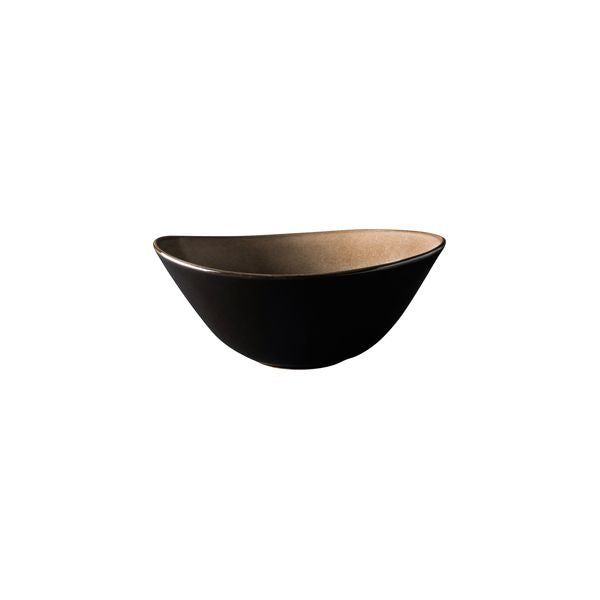 Luzerne Rustic Chestnut Oval Bowl (190x170mm 84mm H 800ml)