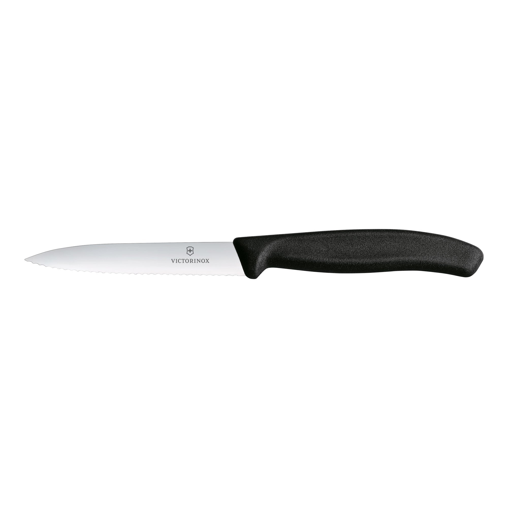 Victorinox Swiss Classic Paring Knife Wavy Edge 10cm Blueberry Blue