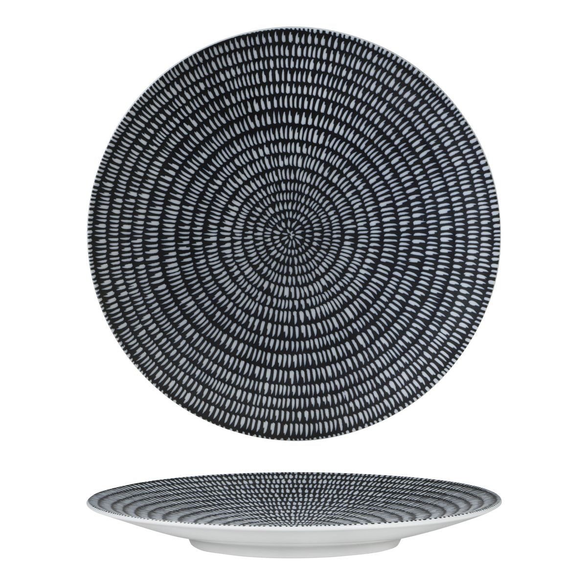 Luzerne Zen Storm Round Coupe Plate (310mm Ø)