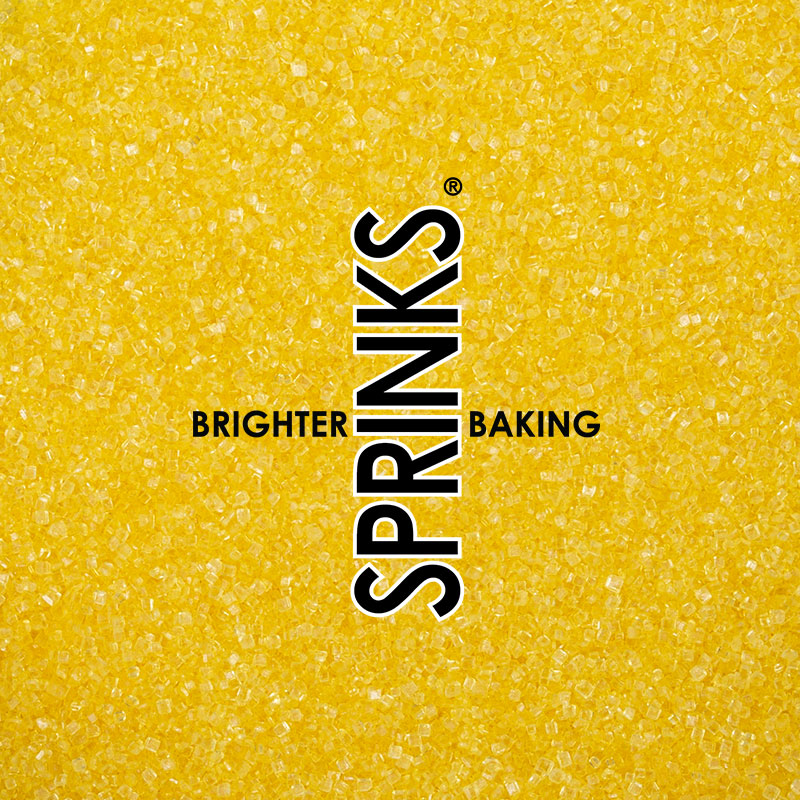 Sprinks Sanding Sugar Yellow 500g