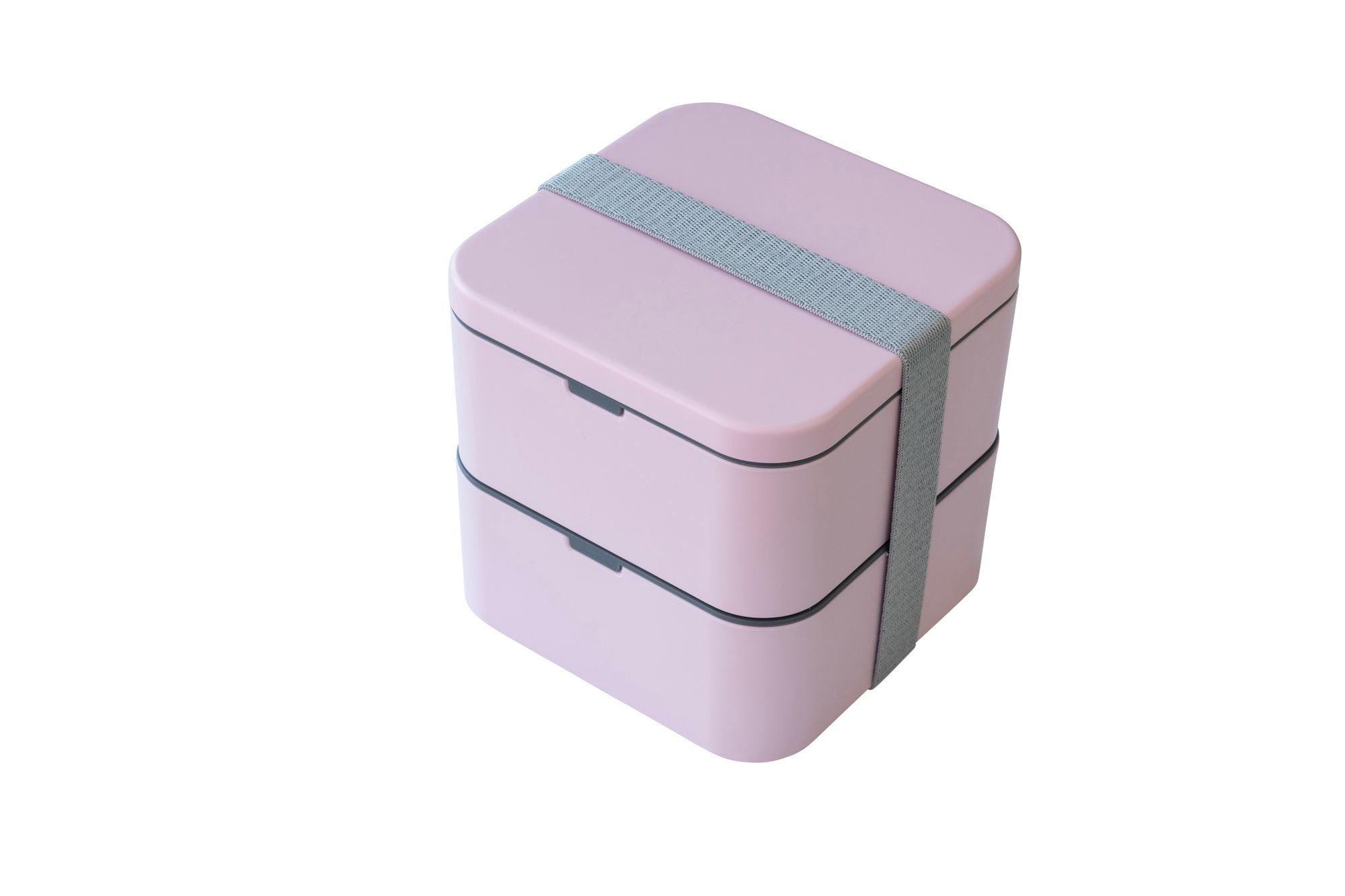 Cuisena RPET Square 2-Layer Bento Box Pink