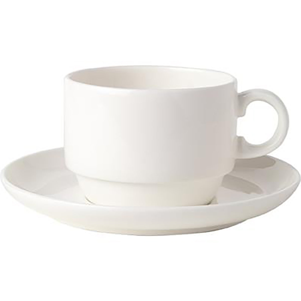 Royal Bone China Ascot Coffee Cup Stackable 250ml