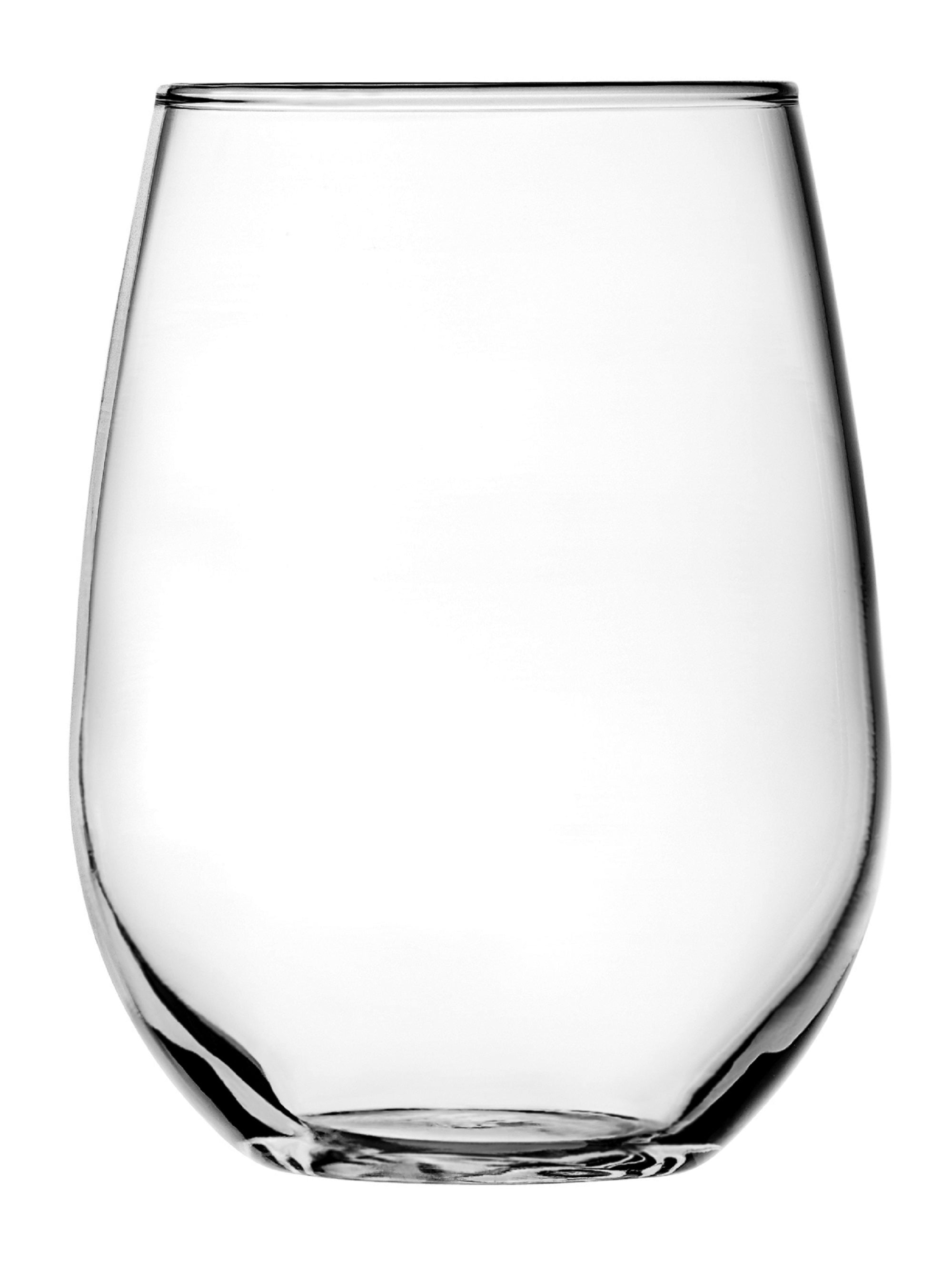 Anchor Hocking Vienna Stemless White Wine Glass - 4 Pack (443mL)