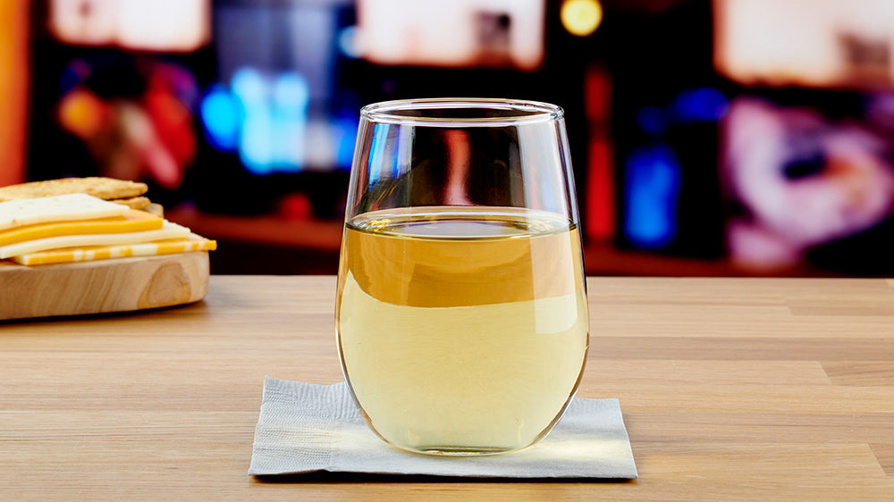 Anchor Hocking Vienna Stemless White Wine Glass - 4 Pack (443mL)