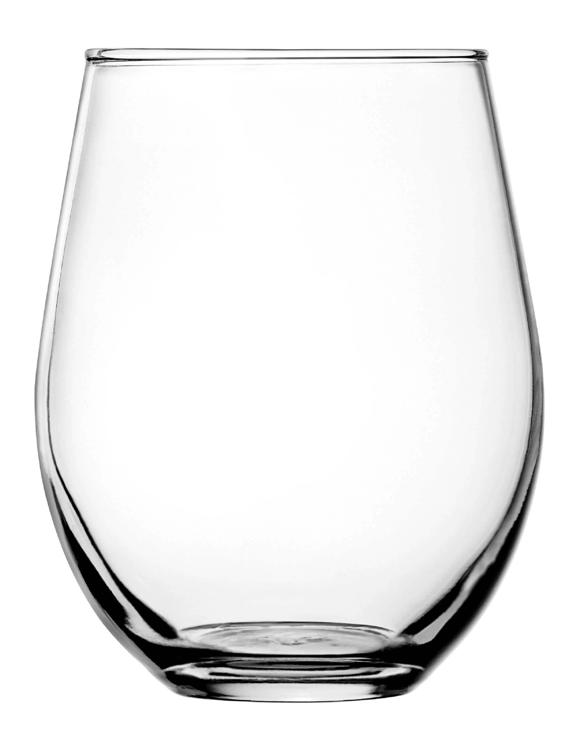 Anchor Hocking Vienna Stemless Red Wine Glass - 4 Pack (591mL)