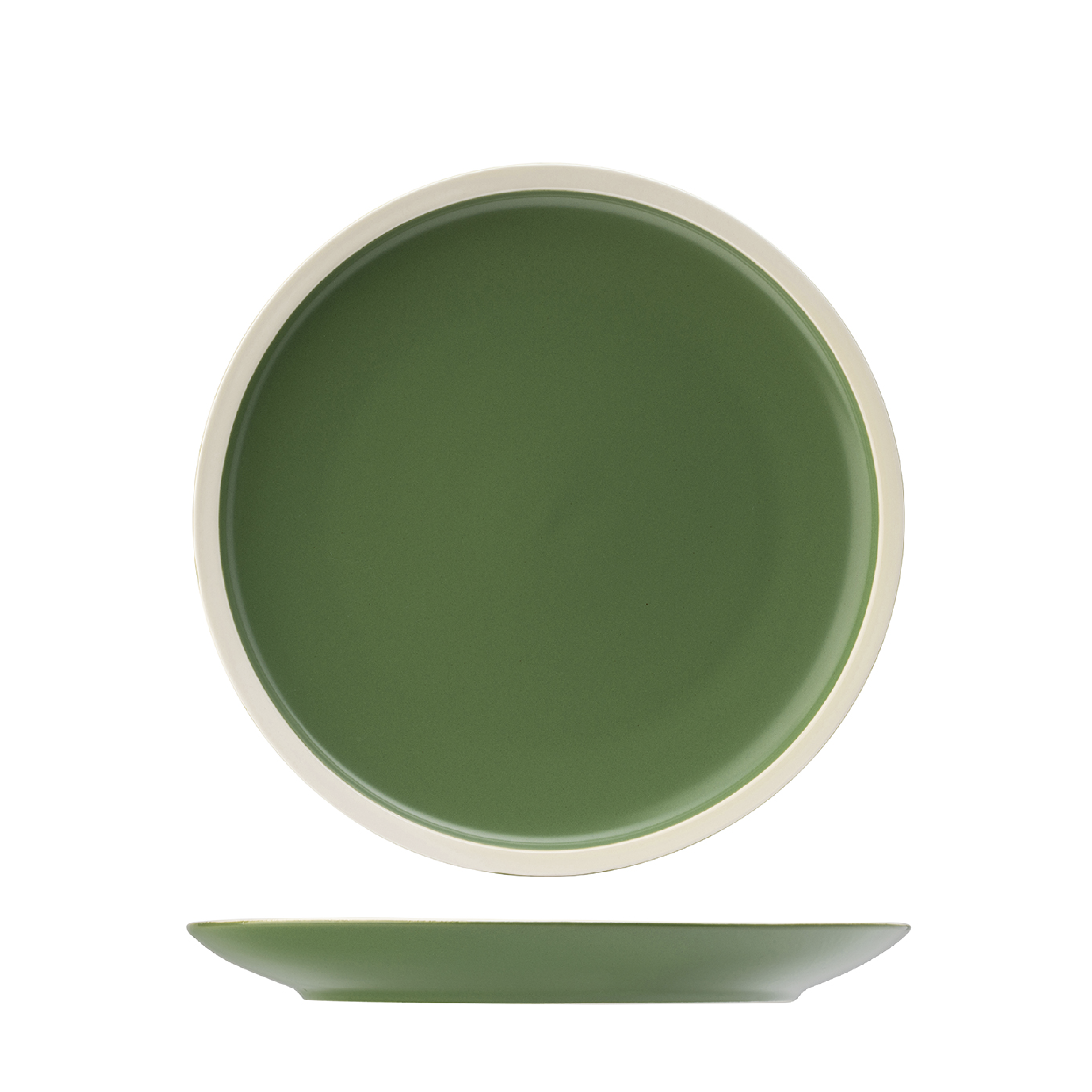 Utopia Forma Forest Round Coupe Plate (240mm)