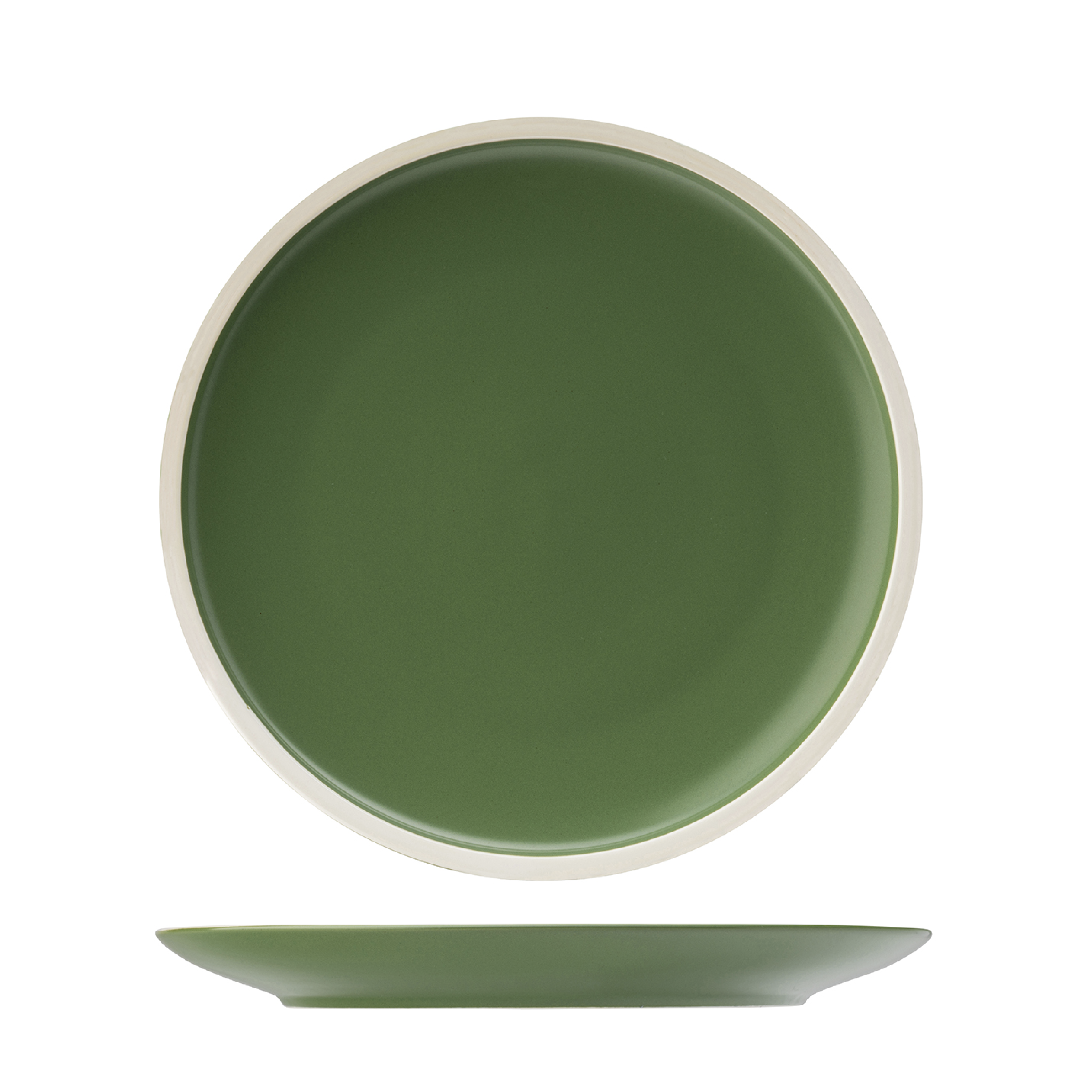 Utopia Forma Forest Round Coupe Plate (265mm)