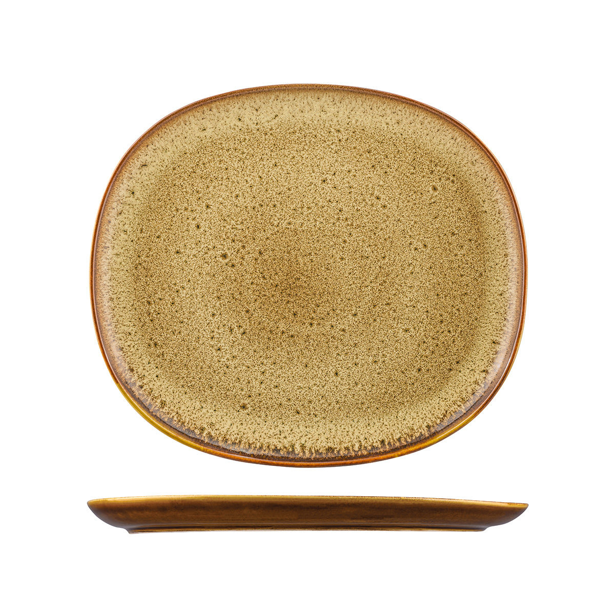 Sango Ora Arica Oval Coupe Plate (285x250mm)