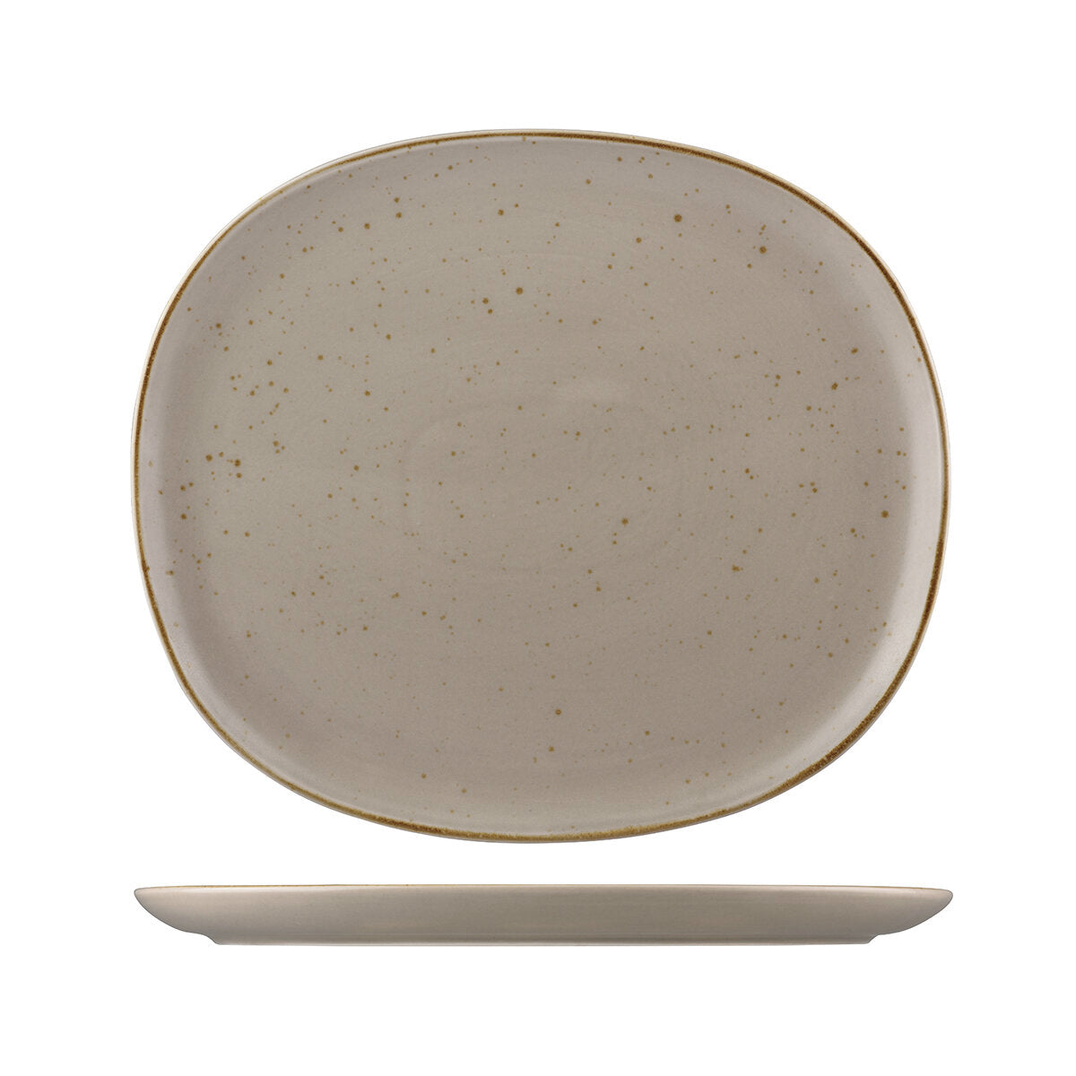 Sango Ora Avola Oval Coupe Plate (335x295mm)