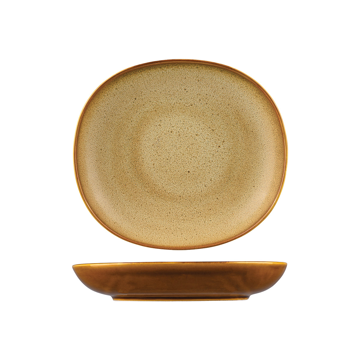 Sango Ora Arica Oval Flat Bowl (260x230mm)