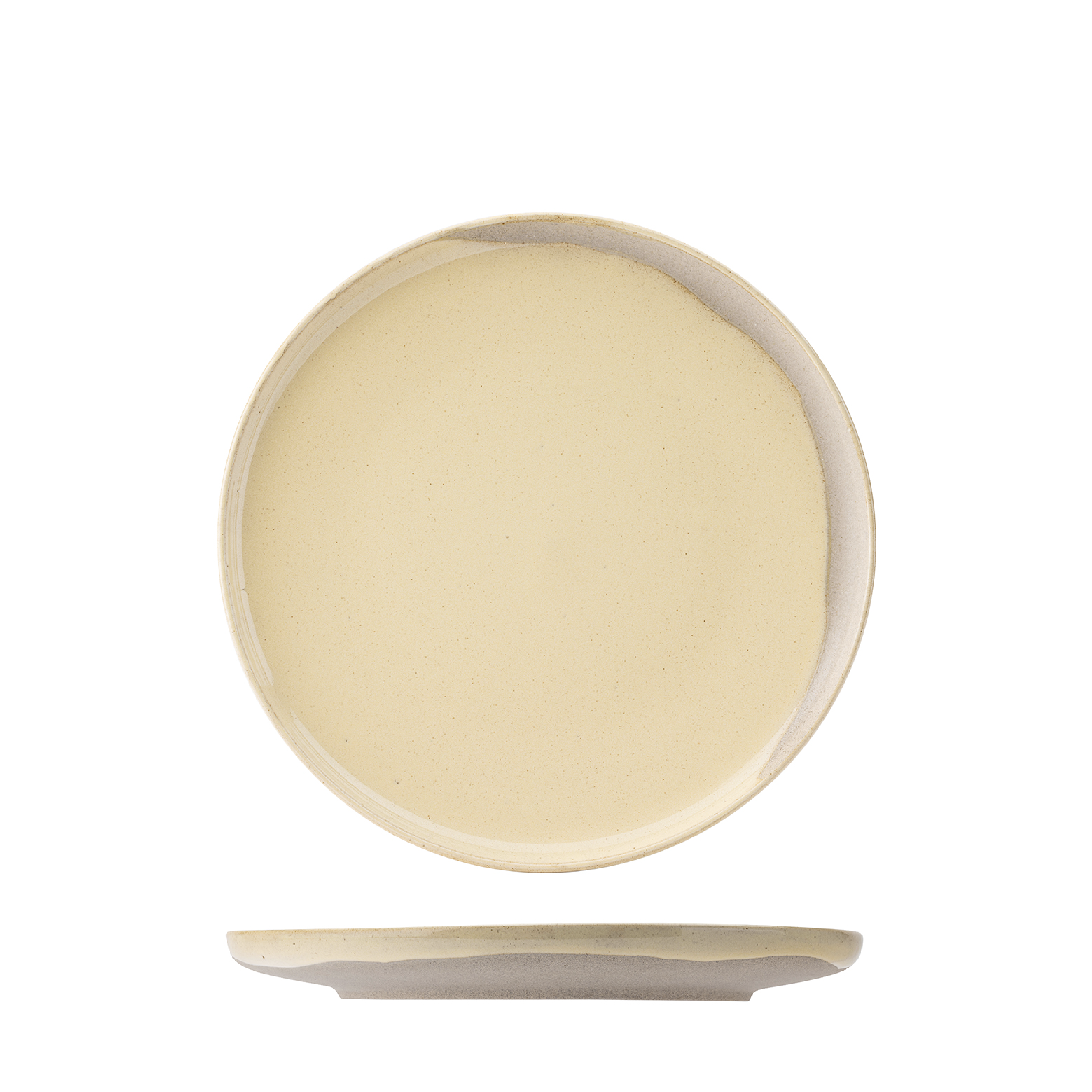 Utopia Oregon Buttermilk Round Plate (210mm)