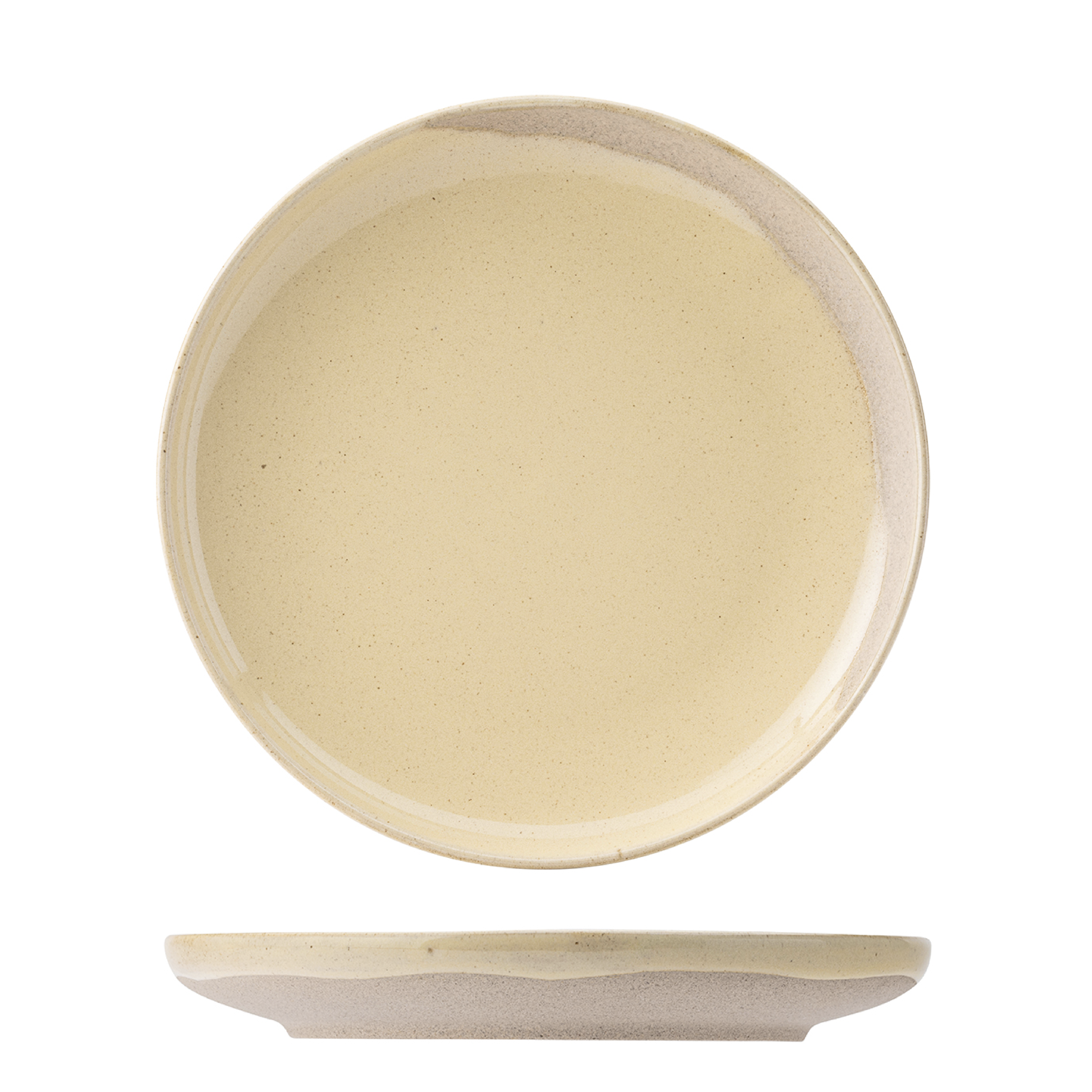 Utopia Oregon Buttermilk Round Plate (280mm)