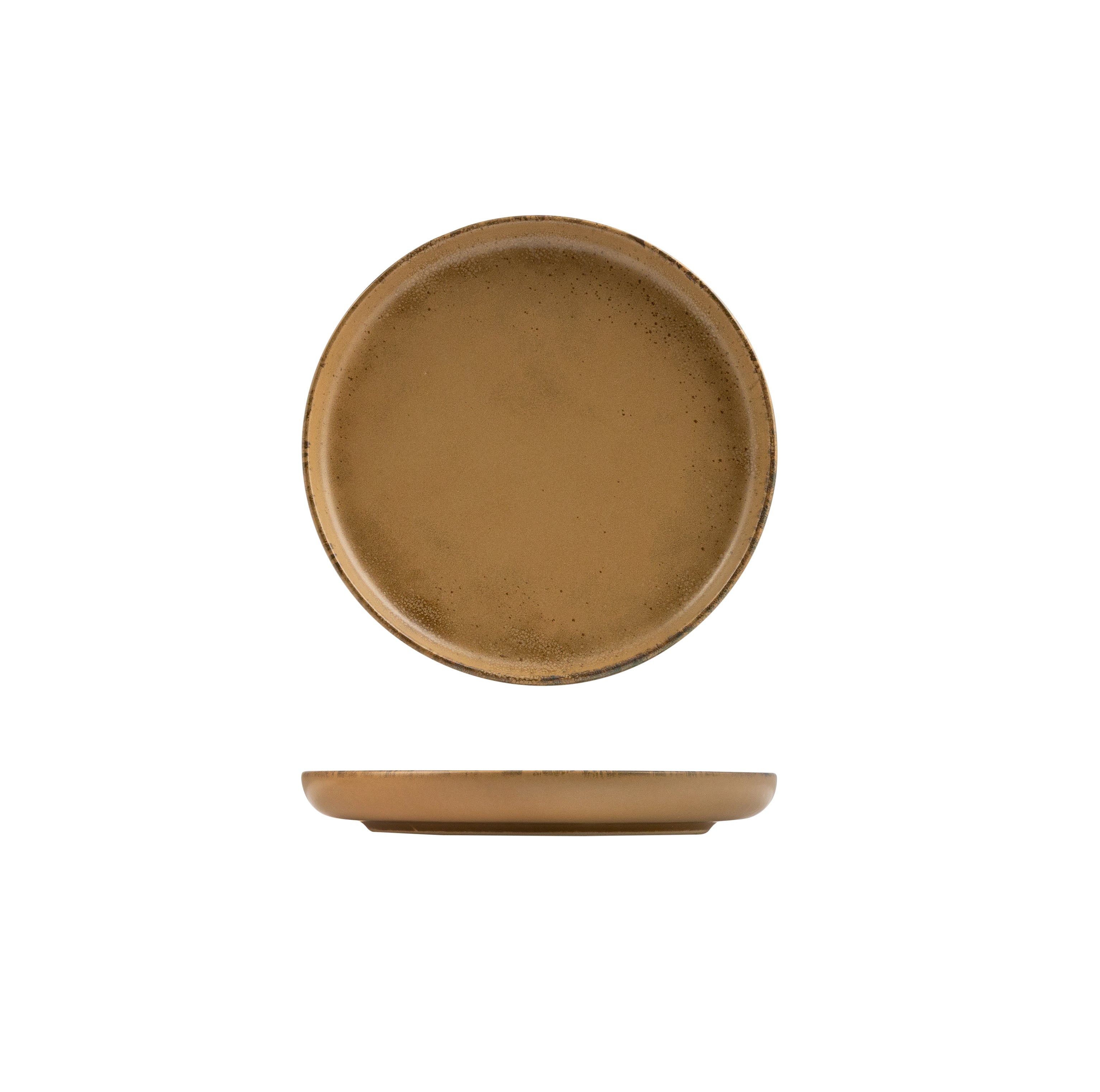 Eclipse Duo Sandbar Round Walled Plate (175mm Ø)