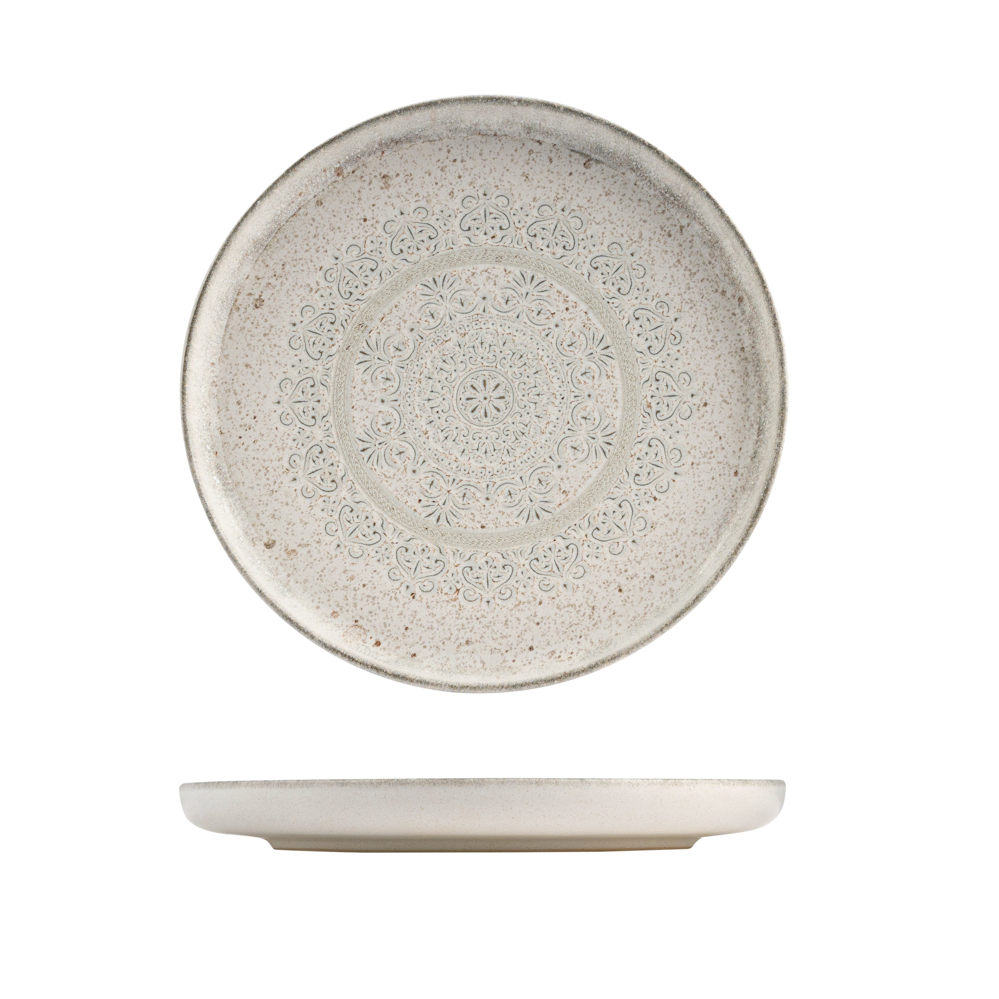 Eclipse Duo Sahara Round Walled Plate (280mm Ø)