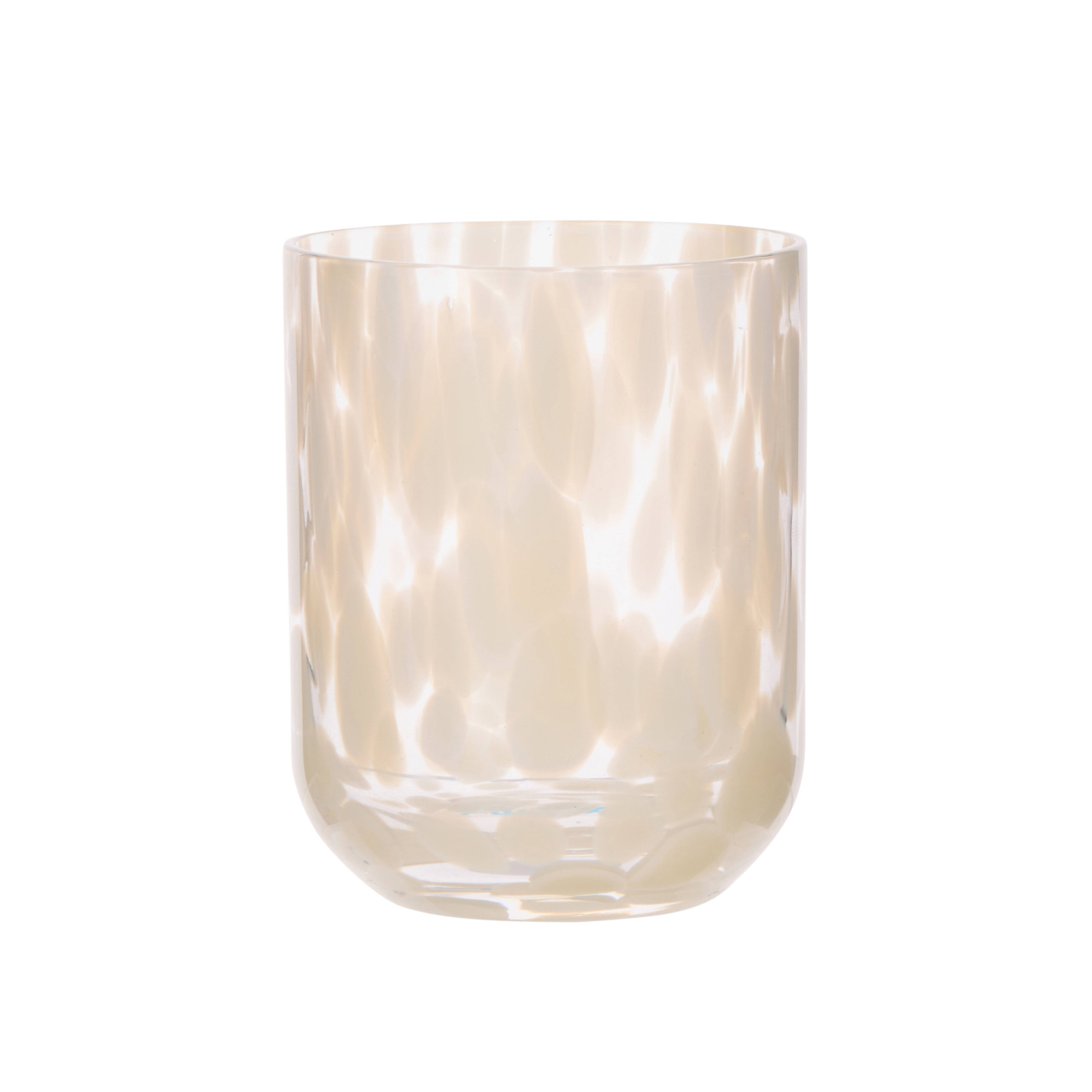 Davis & Waddell Calani Tumbler 4 Piece Set 8x8x10cm Ecru