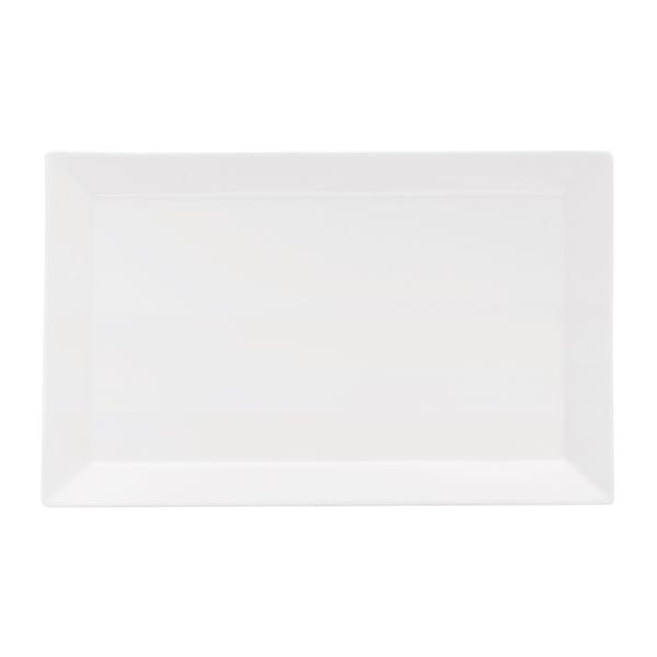 Ryner Rectangular Platter - Narrow Rim (445x275mm - White)
