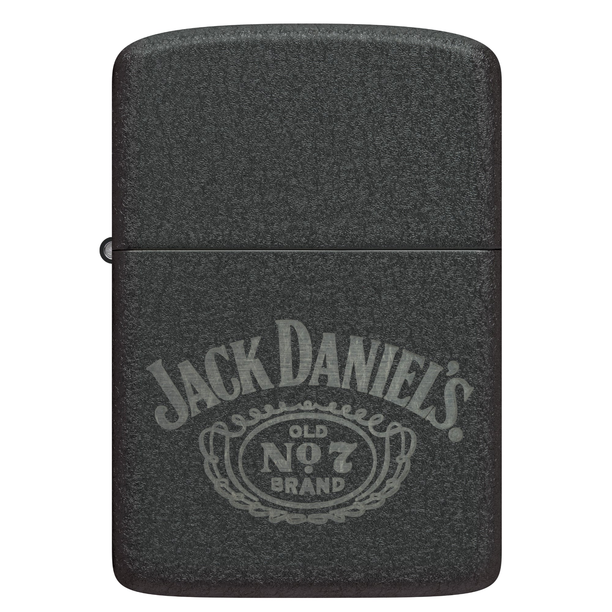Zippo Windproof Lighter Jack Daniel’s No. 7 - Black Crackle (1941 Replica)