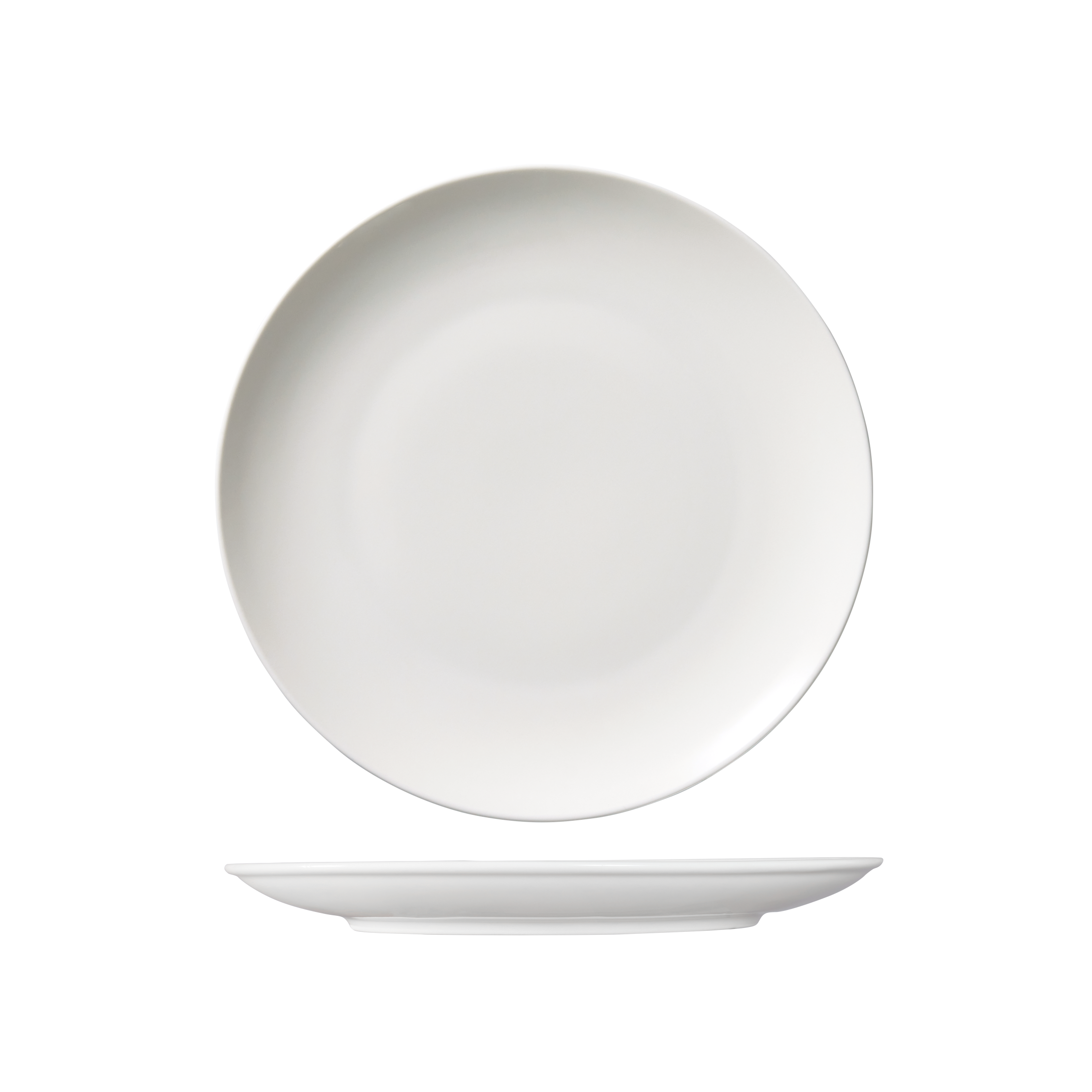Ariane Vital Round Coupe Plate (255mm - White)