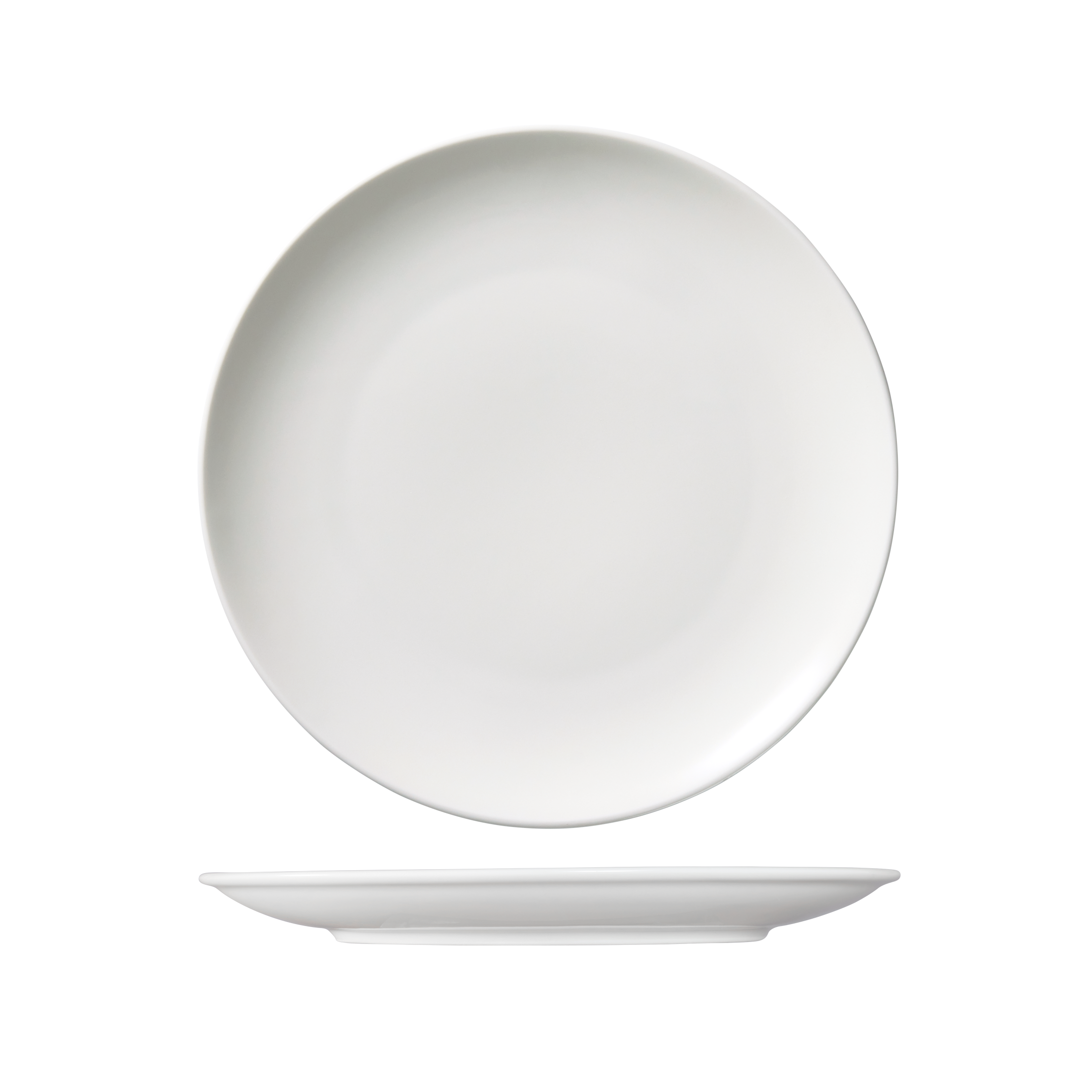 Ariane Vital Round Coupe Plate (270mm - White)