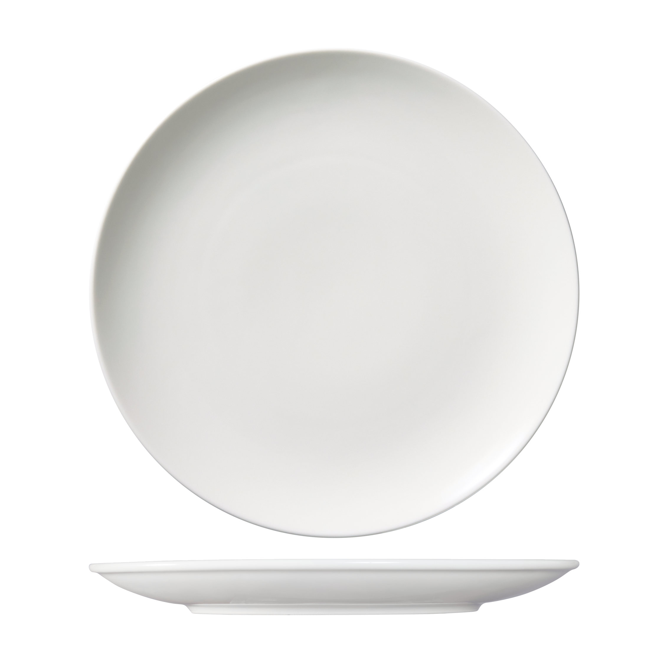 Ariane Vital Round Coupe Plate (310mm - White)