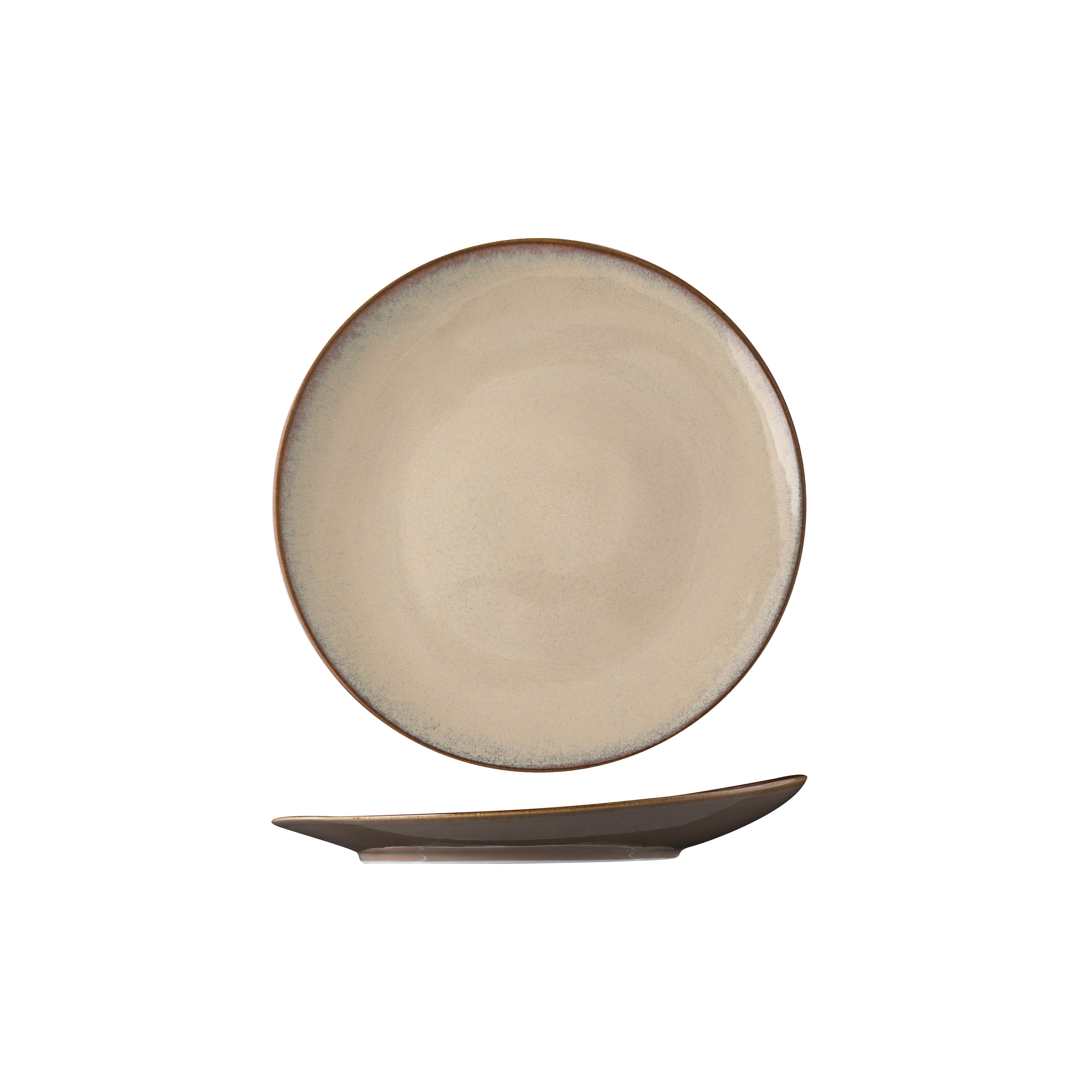Ariane Splash Elevated Coupe Plate (210mm - White)