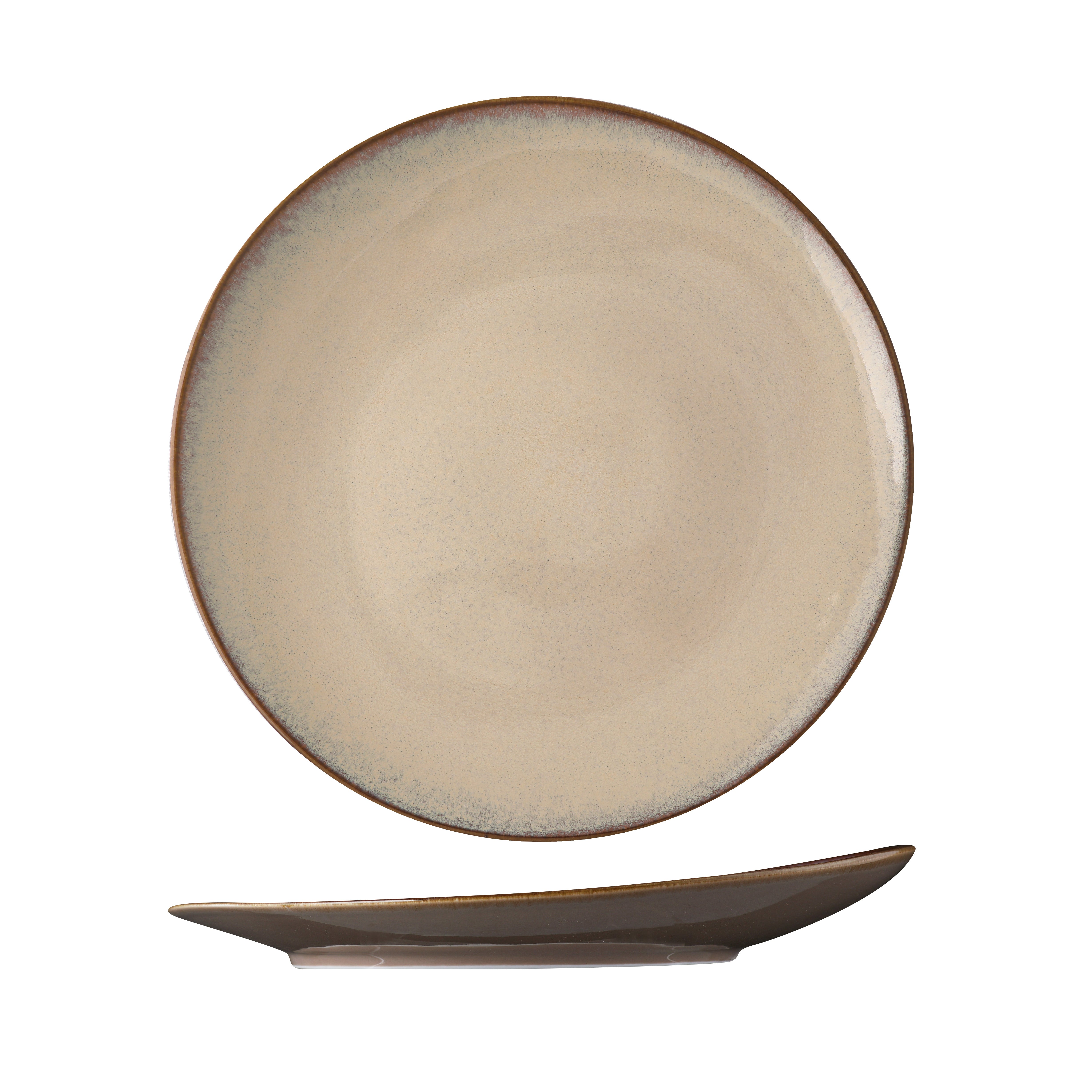 Ariane Splash Elevated Coupe Plate (290mm - White)