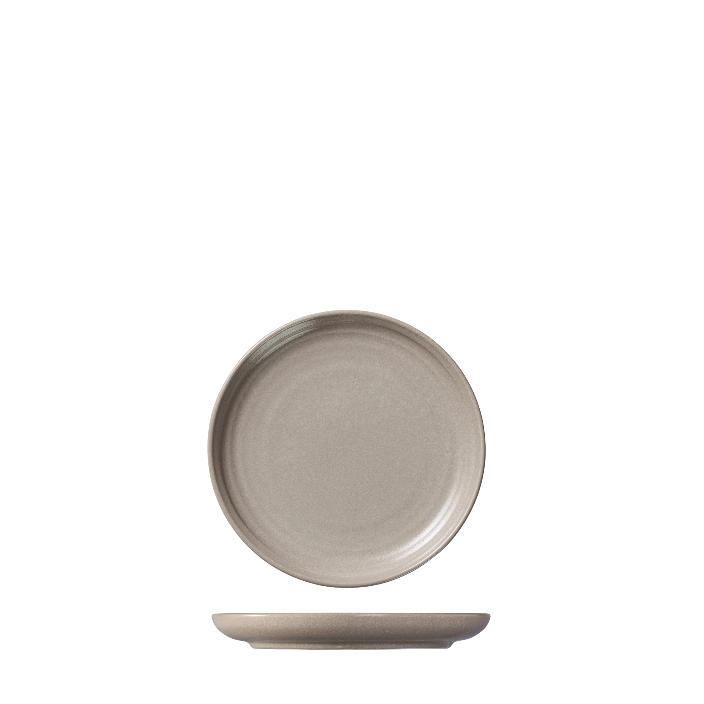 Ariane Artisan Granite Beige Round Coupe Plate (170mm)
