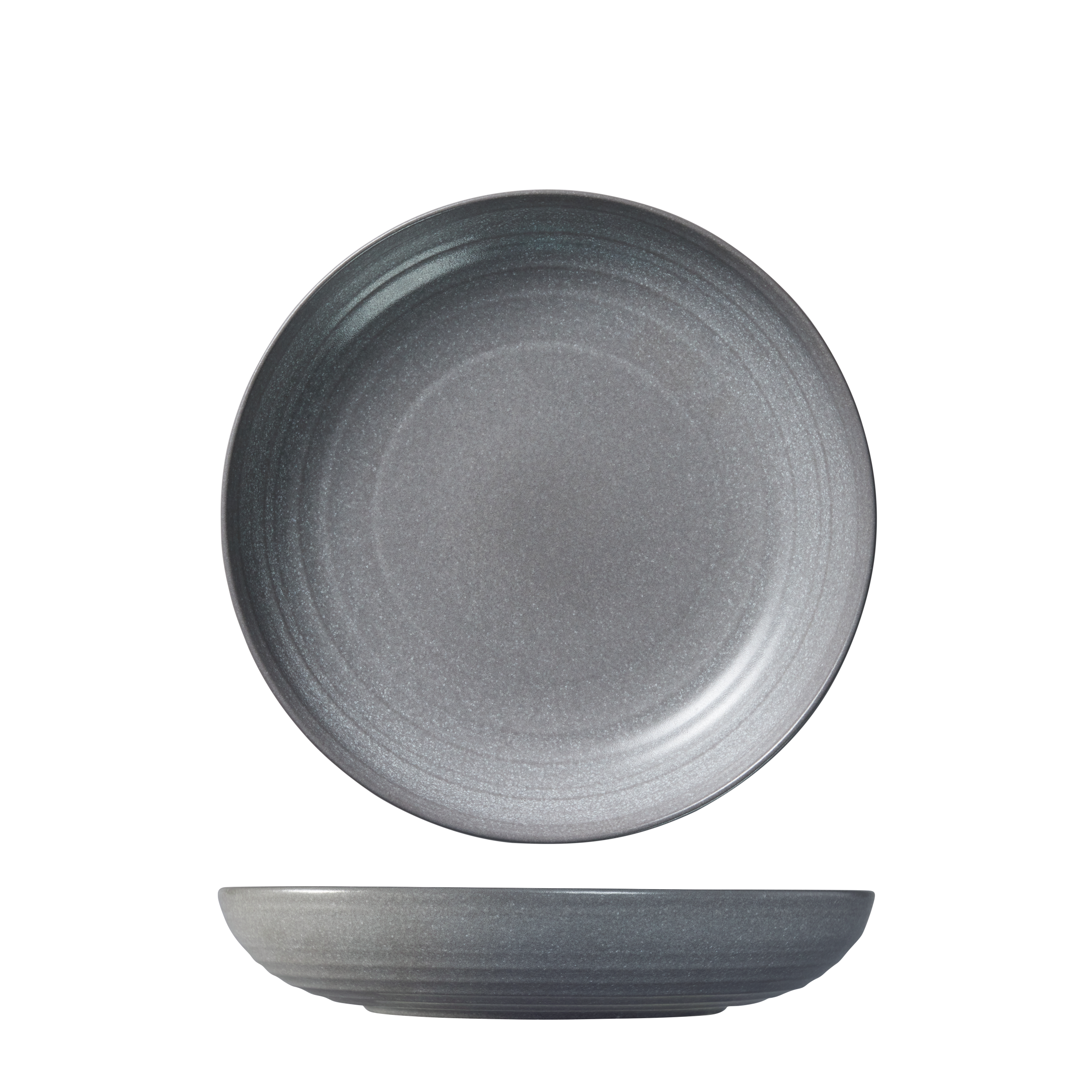 Ariane Artisan Granite Grey Share Coupe Bowl (250mm)