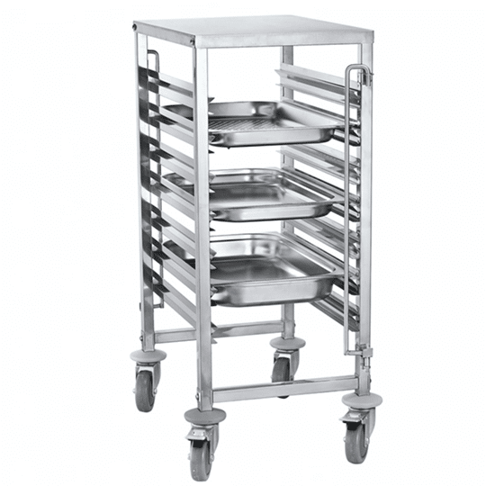 KH Gastronorm Workbench Pan Carrier Single 6 Tier S/Steel