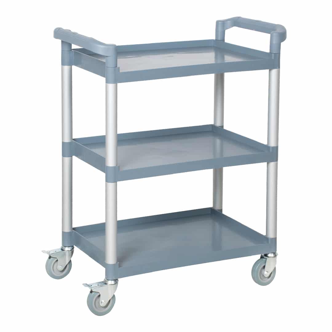 KH Classik Chef 3 Tier Trolley Small 810 x 410 x 910mm High Grey