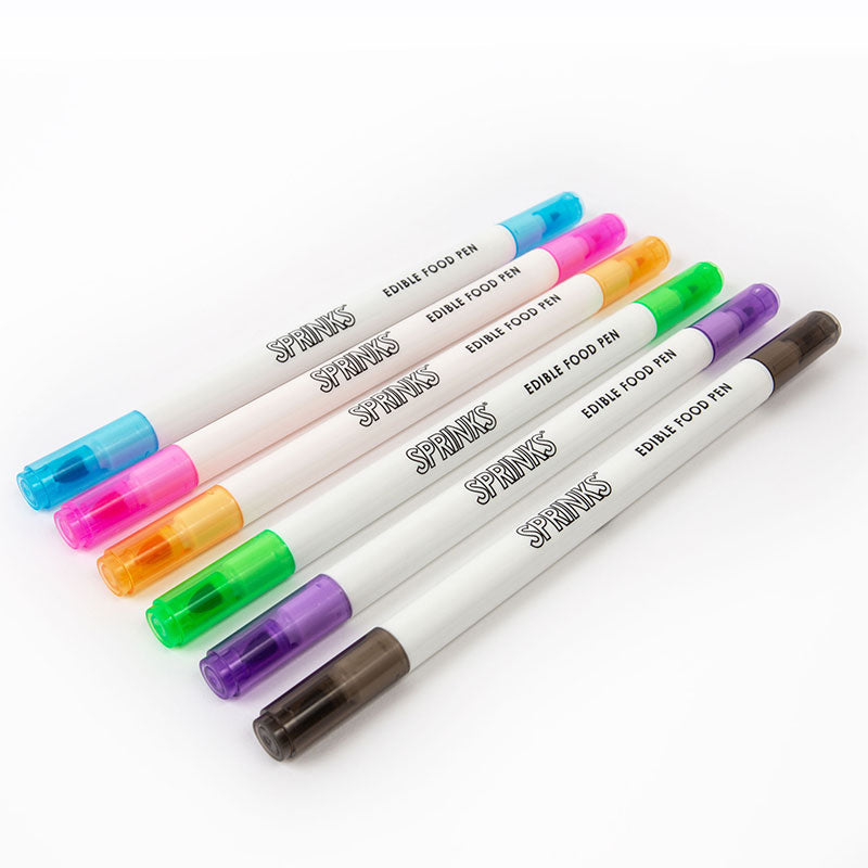 Sprinks Edible Food Pen Set Pastel Pack 6 Pack