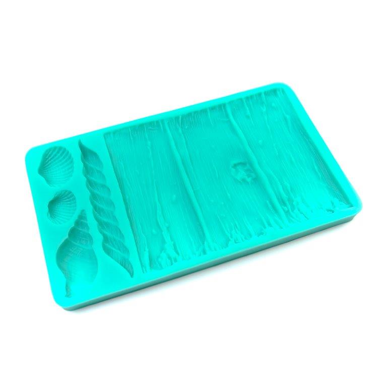 Bake Group Silicone Mould Seaweed & Seashells