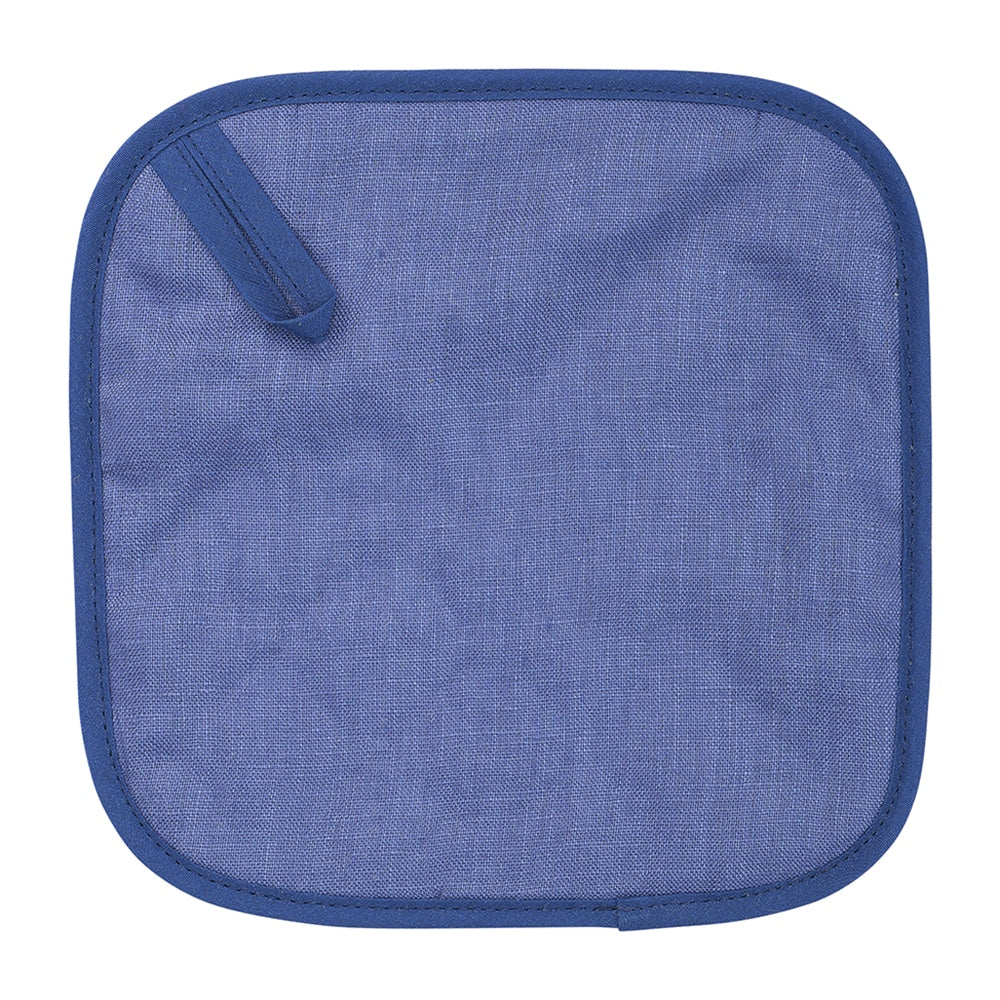 Annabel Trends Linen Pot Holder Pacific Blue