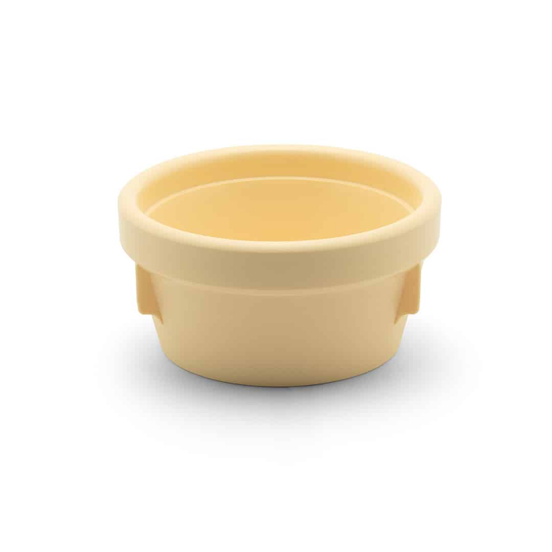 KH Healthcare Traditional Taper Soup Bowl Insulated Yellow PP/Pu (#3)