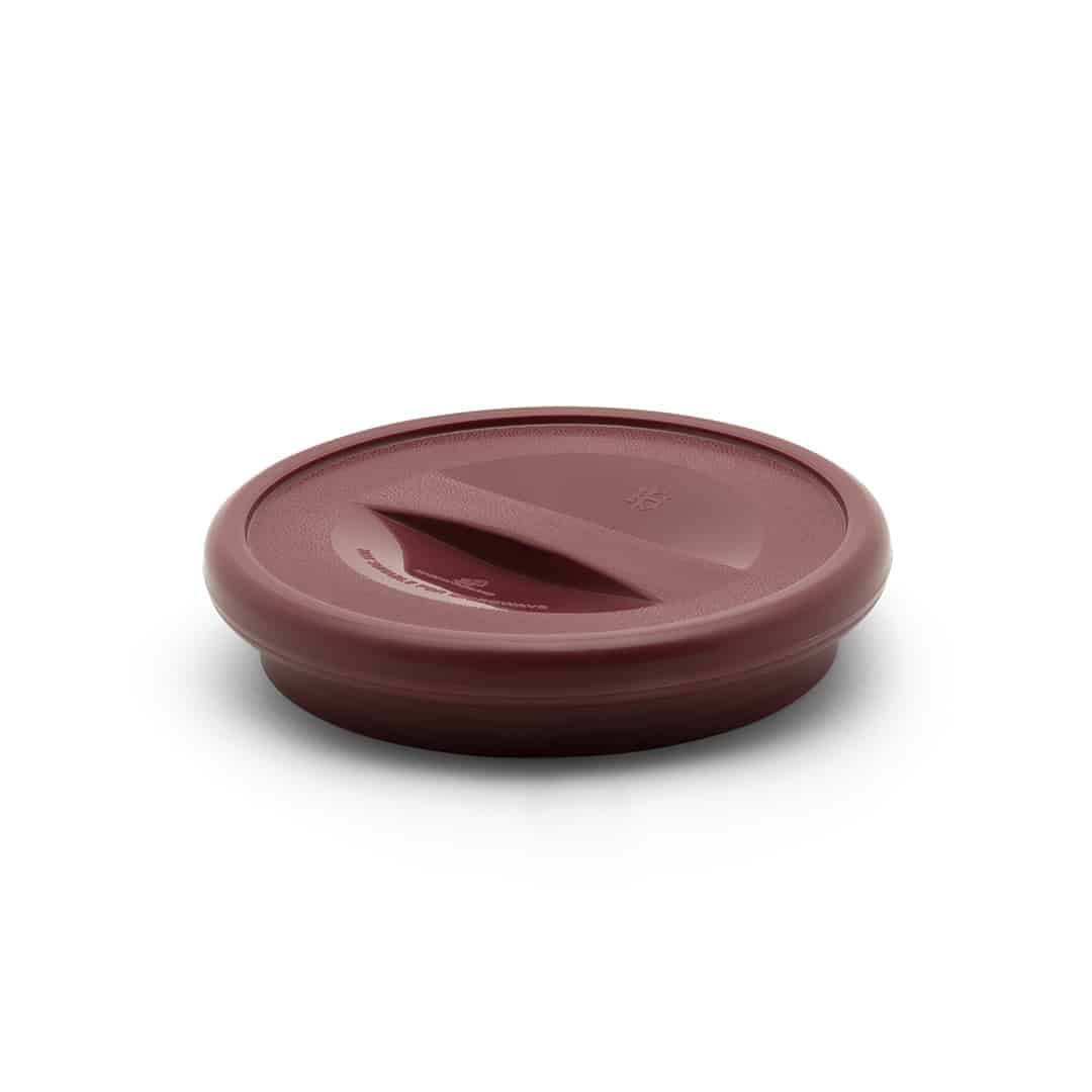 KH Healthcare Traditional Lid For Bowl Insulated Burgundy PP/Pu (#4)