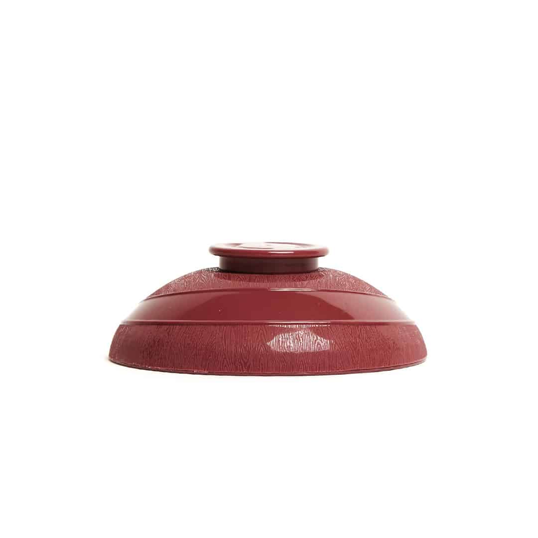 KH Healthcare Moderne Lid For Soup Bowl Insulated Burgundy PP/Pu (#37)