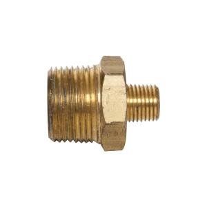 Brass Nipple 1/2 inch to 1/4 inch Male BSPT