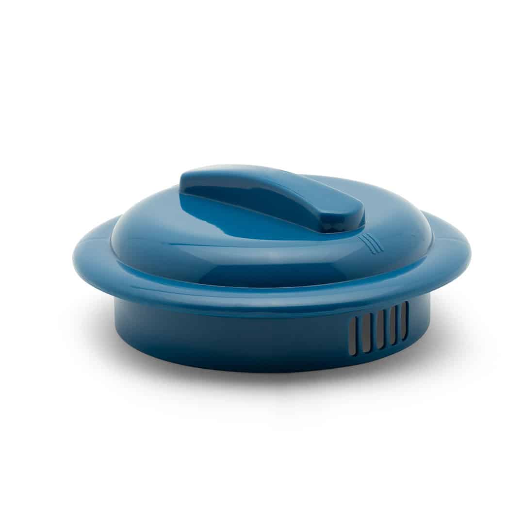 KH Healthcare Traditional Jug 1Lt Lid Blue PP (#11)