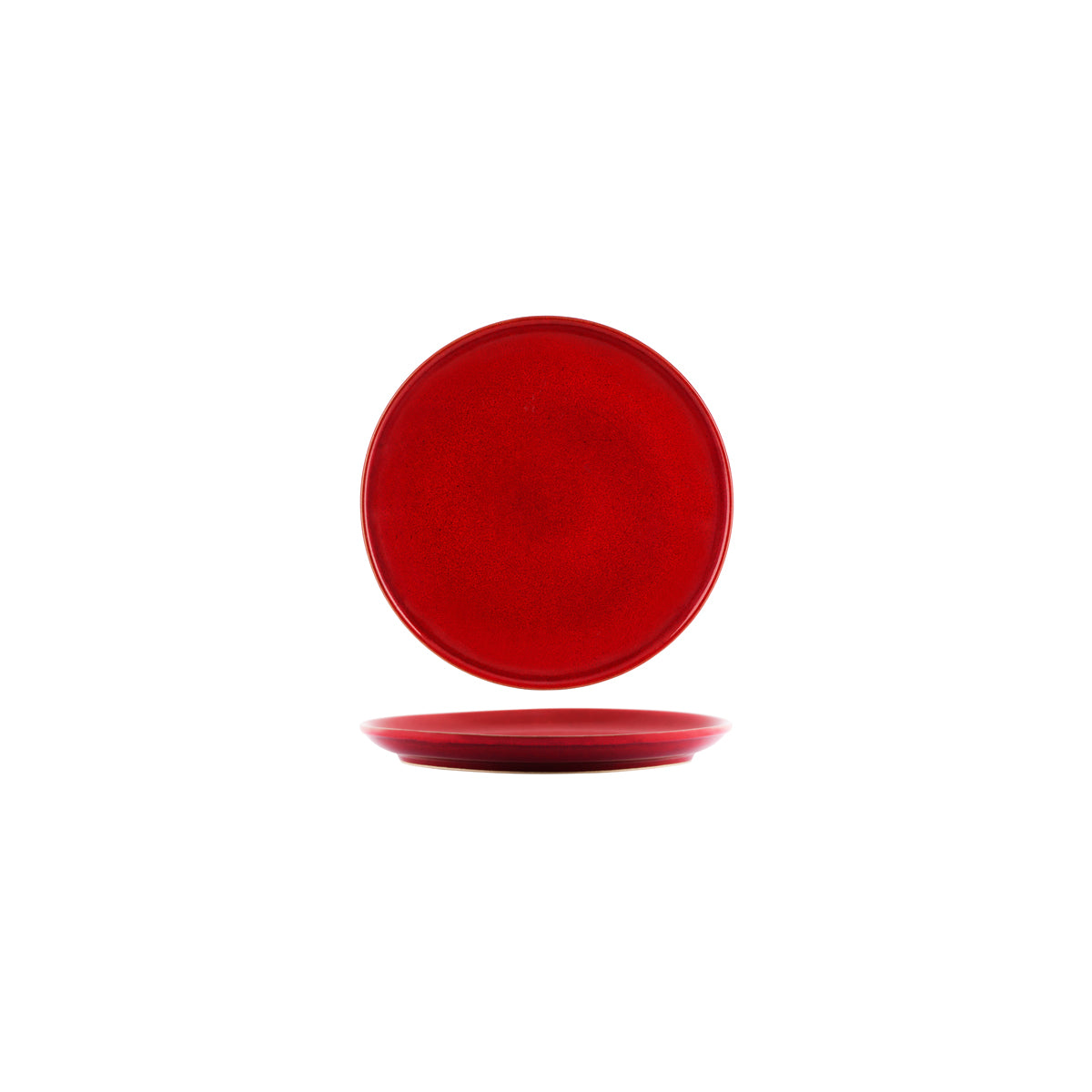 Tablekraft Artistica Reactive Red Round Plate 190mm