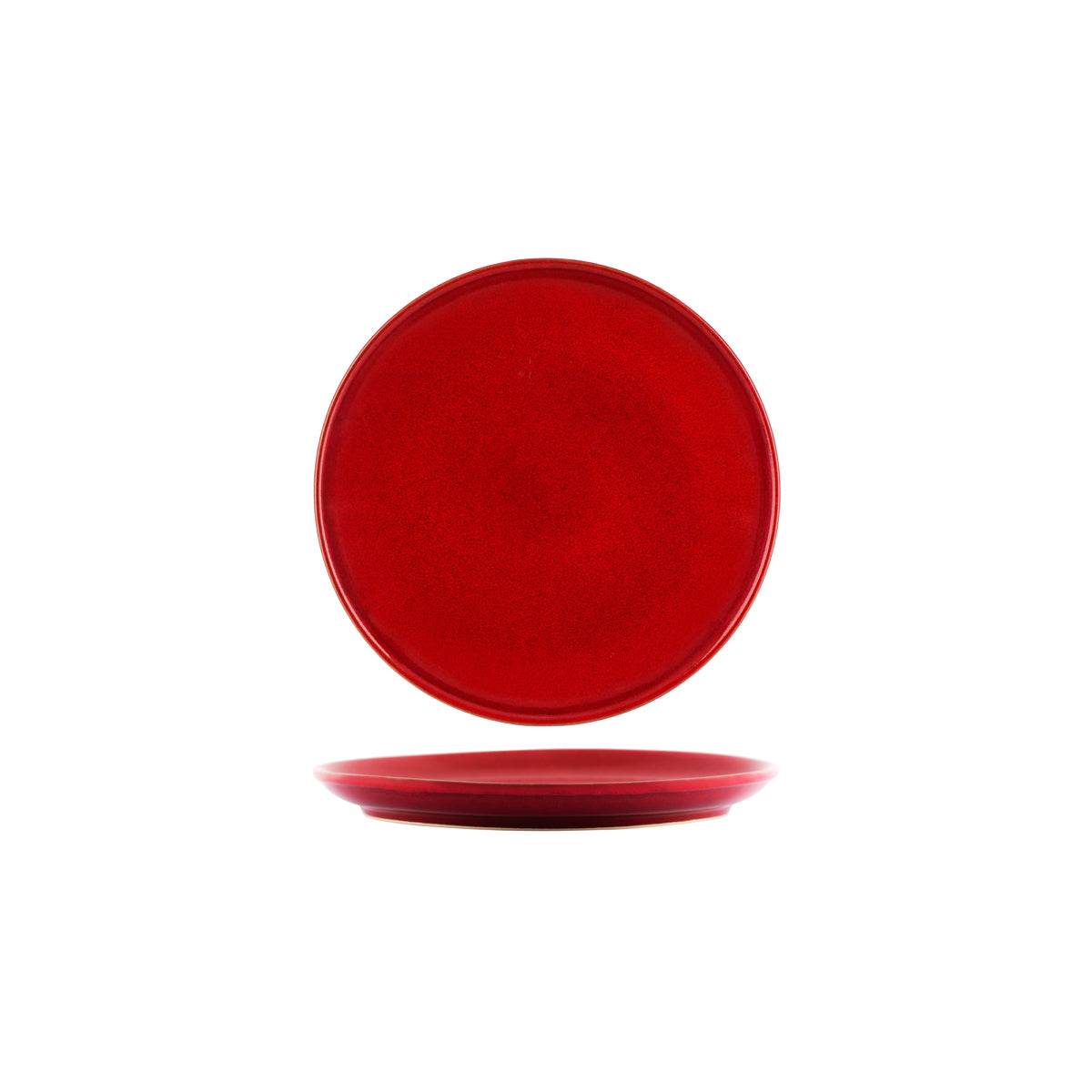 Tablekraft Artistica Reactive Red Round Plate 240mm