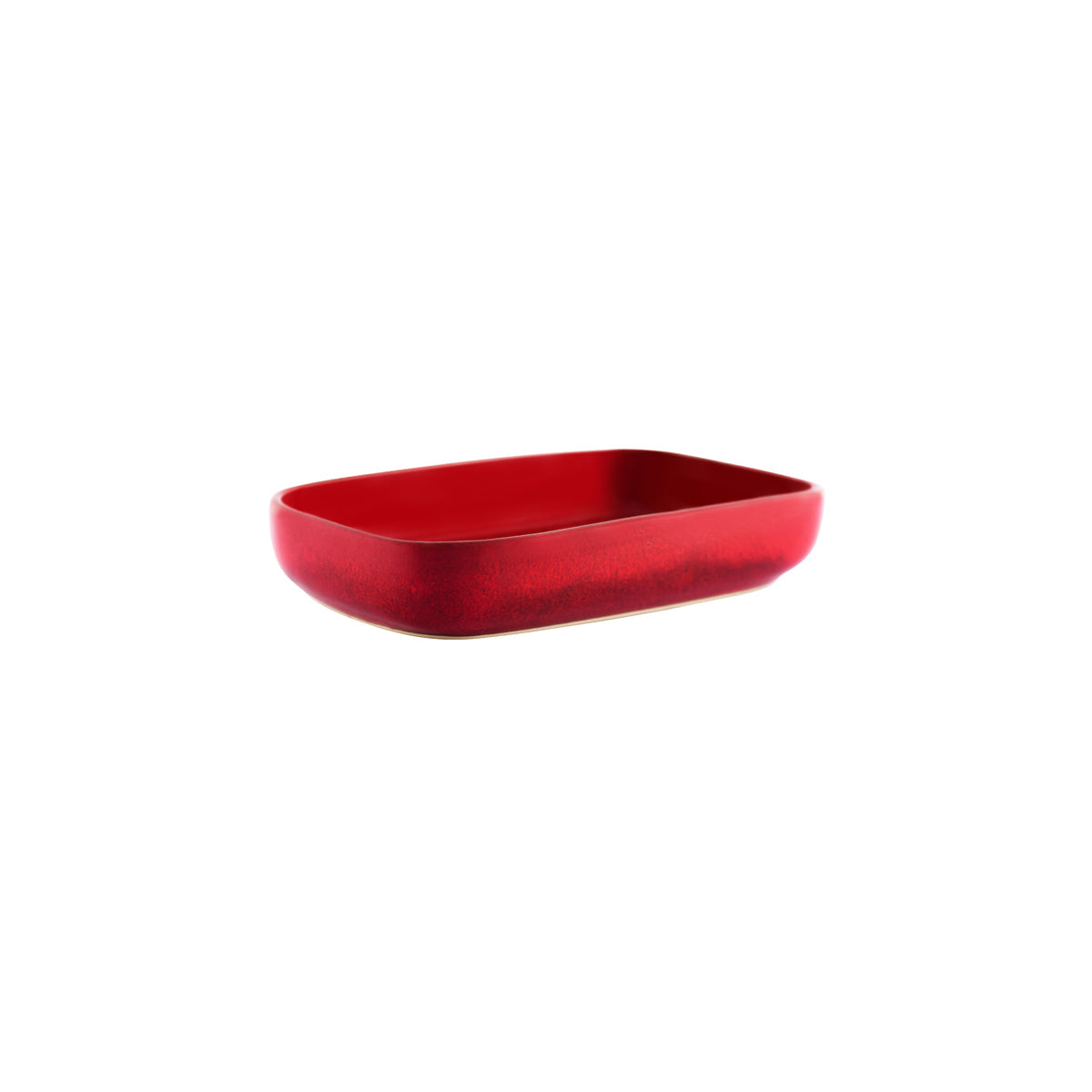 Tablekraft Artistica Reactive Red Rectangular Dish 170x105x40mm