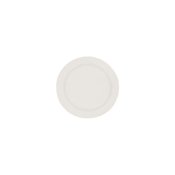 Trenton Round Plate - Narrow Rim (180mm Ø - White)
